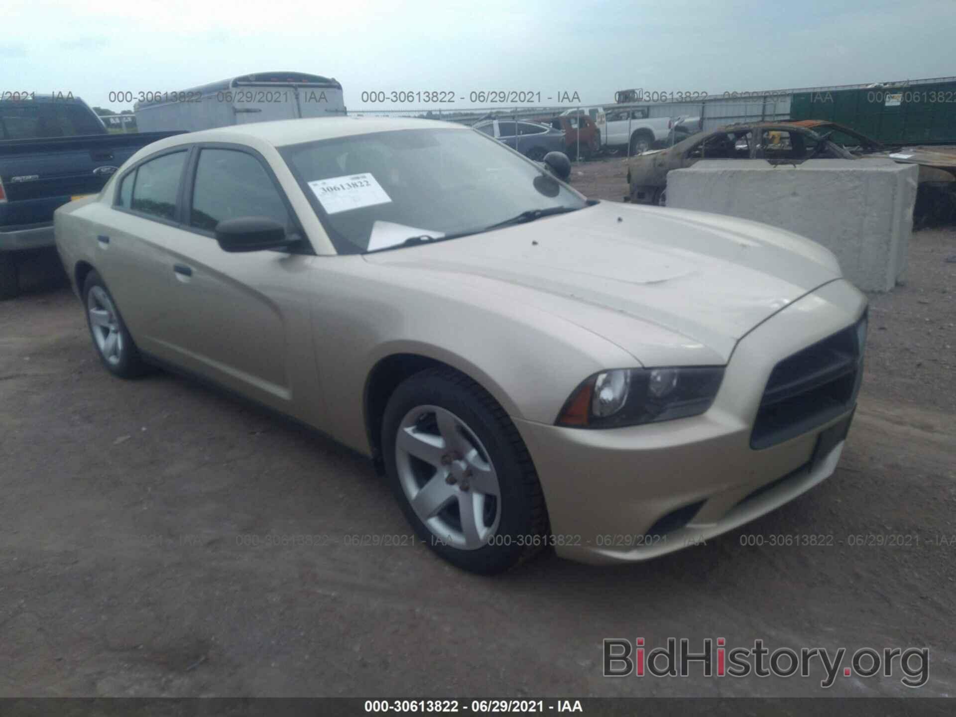Photo 2C3CDXAT7DH692945 - DODGE CHARGER 2013
