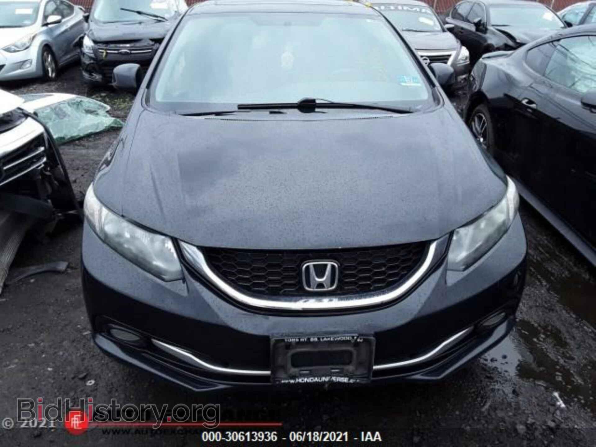 2013 HONDA CIVIC SDN - VIN: 19XFB2F94DE286406 - Фото 2