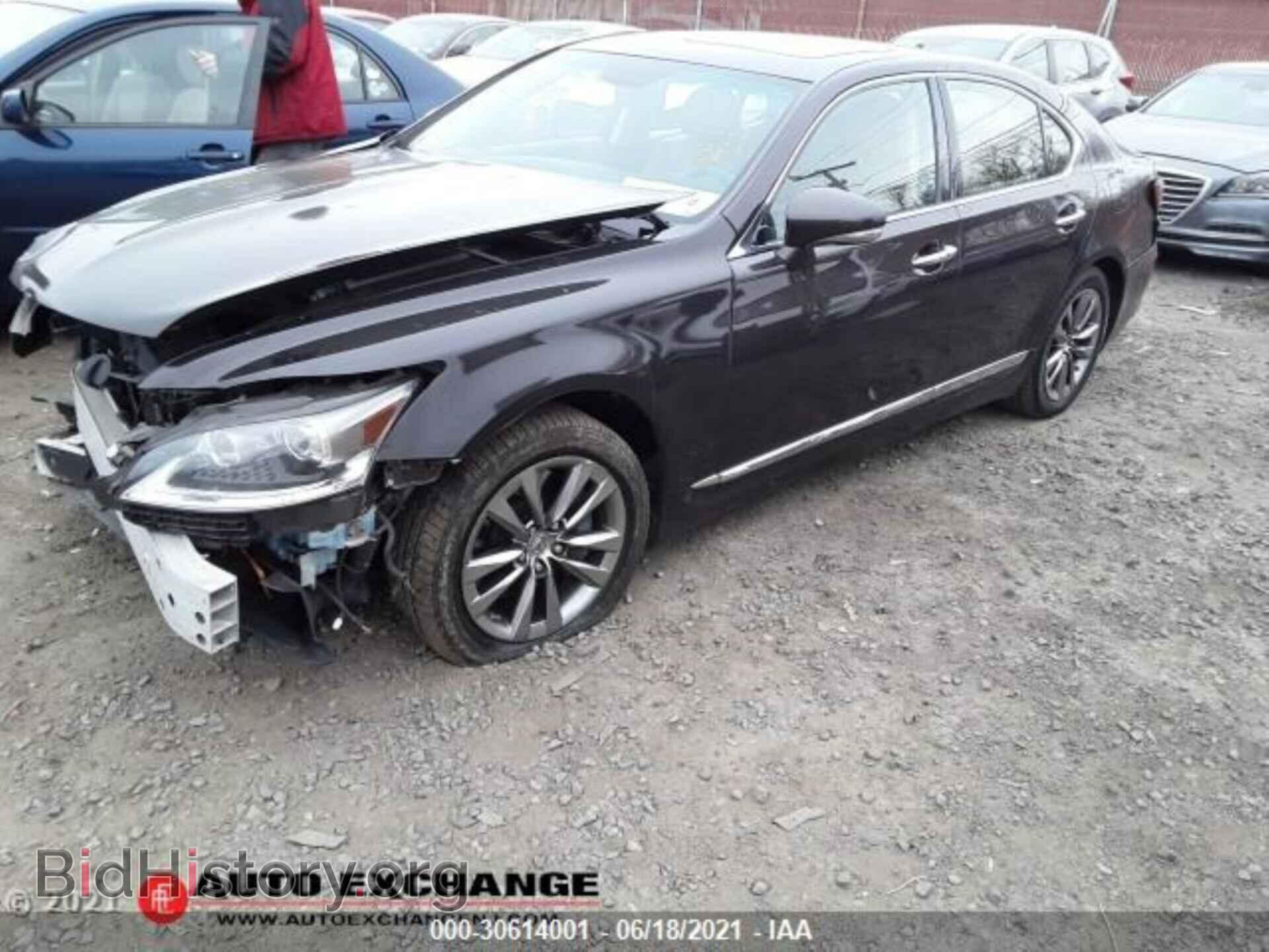 2013 LEXUS LS 460 - VIN: JTHCL5EF4D5016000 - Фото 2