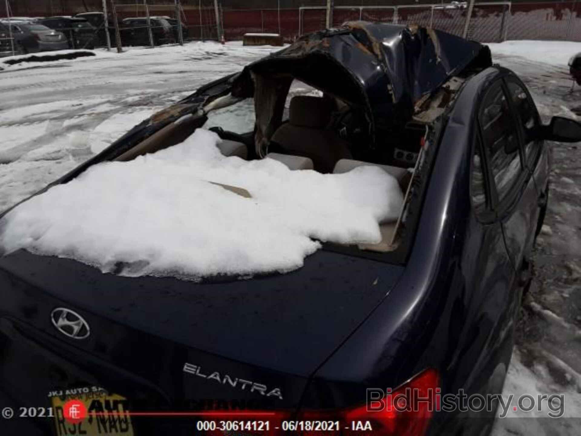 Photo KMHDU46D29U692058 - HYUNDAI ELANTRA 2009