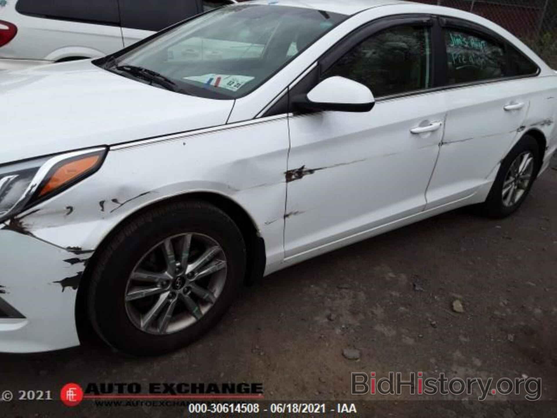 Photo 5NPE24AFXHH526192 - HYUNDAI SONATA 2017