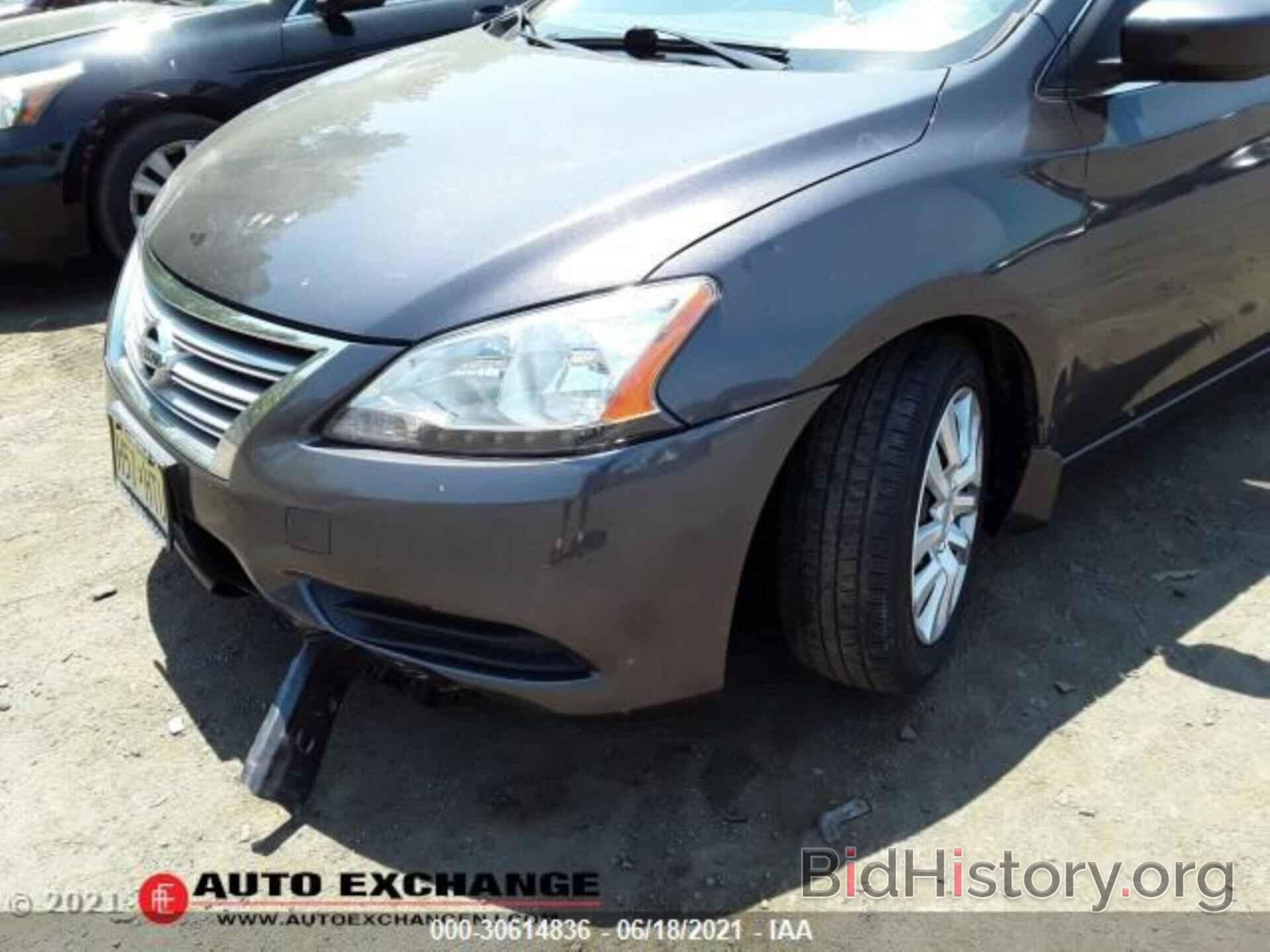 Photo 3N1AB7APXDL732201 - NISSAN SENTRA 2013