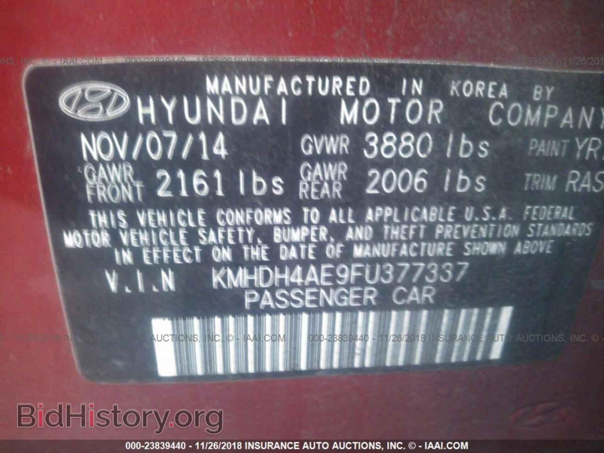 2015 CHRYSLER 200 - VIN: 1C3CCCAB4FN538738 - Фото 9