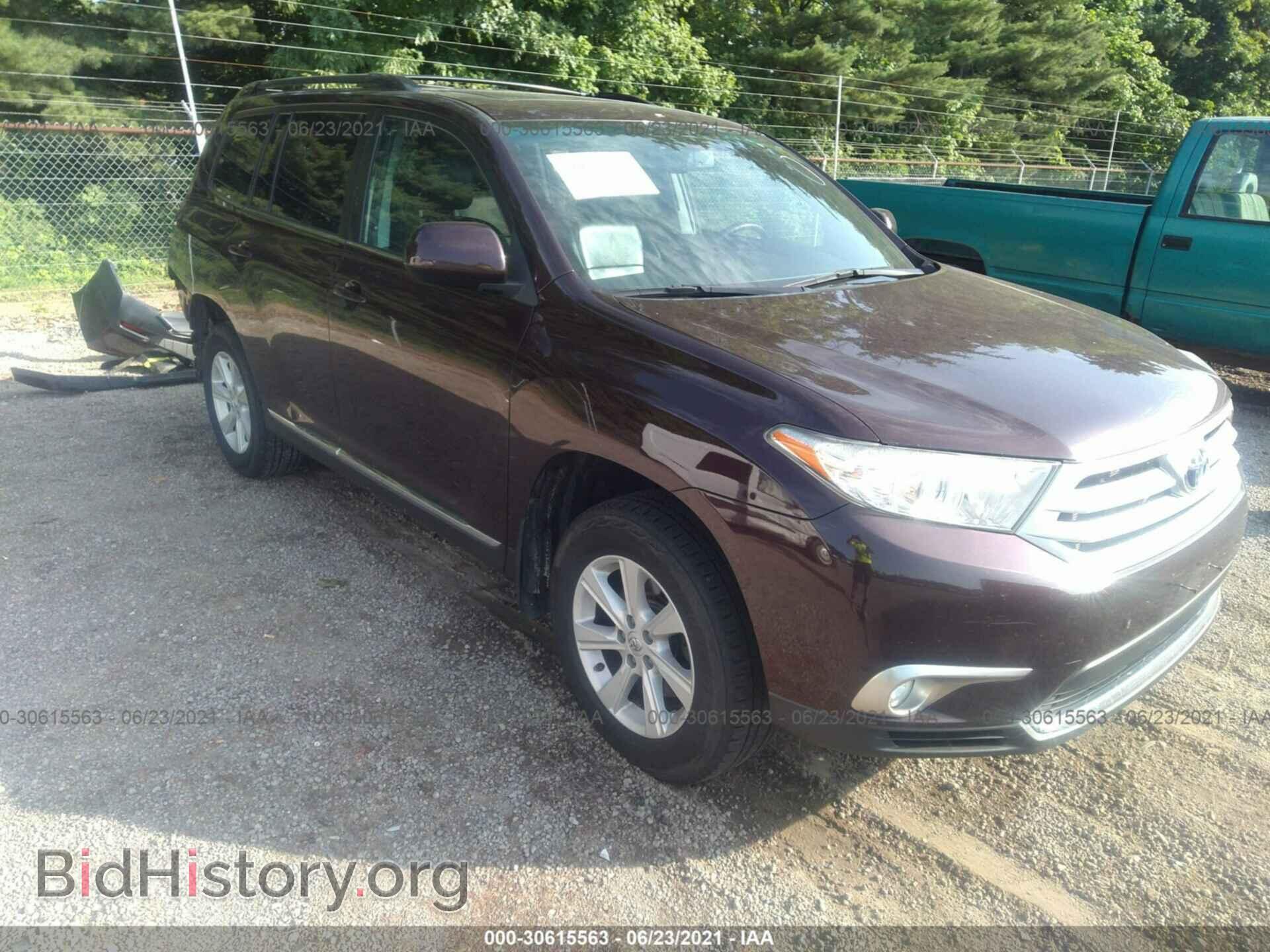 Фотография 5TDBK3EH0CS164286 - TOYOTA HIGHLANDER 2012