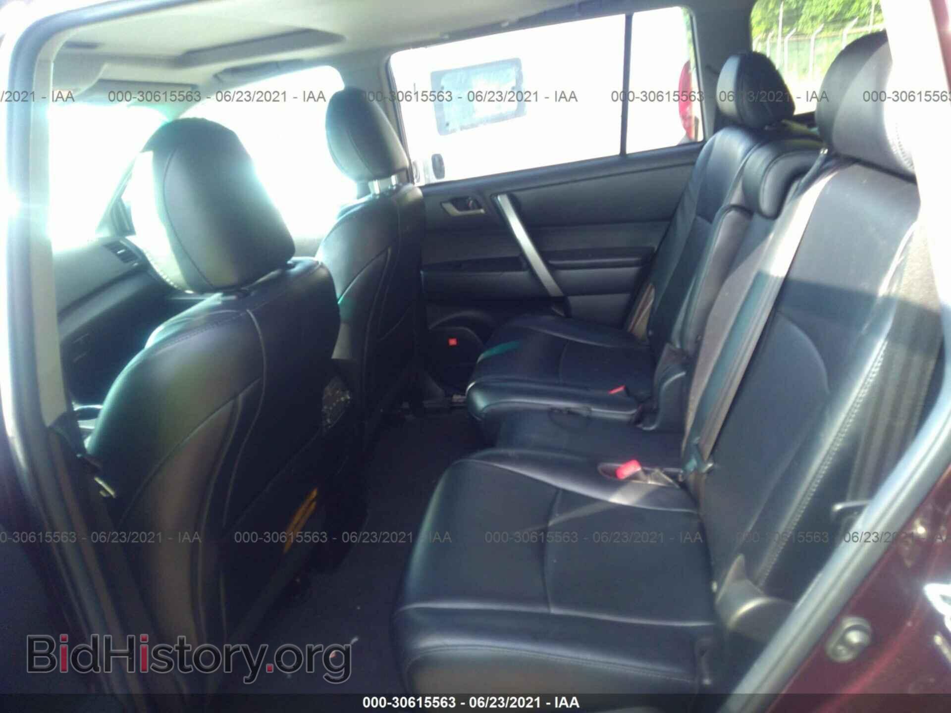 2012 TOYOTA HIGHLANDER - VIN: 5TDBK3EH0CS164286 - Фото 8