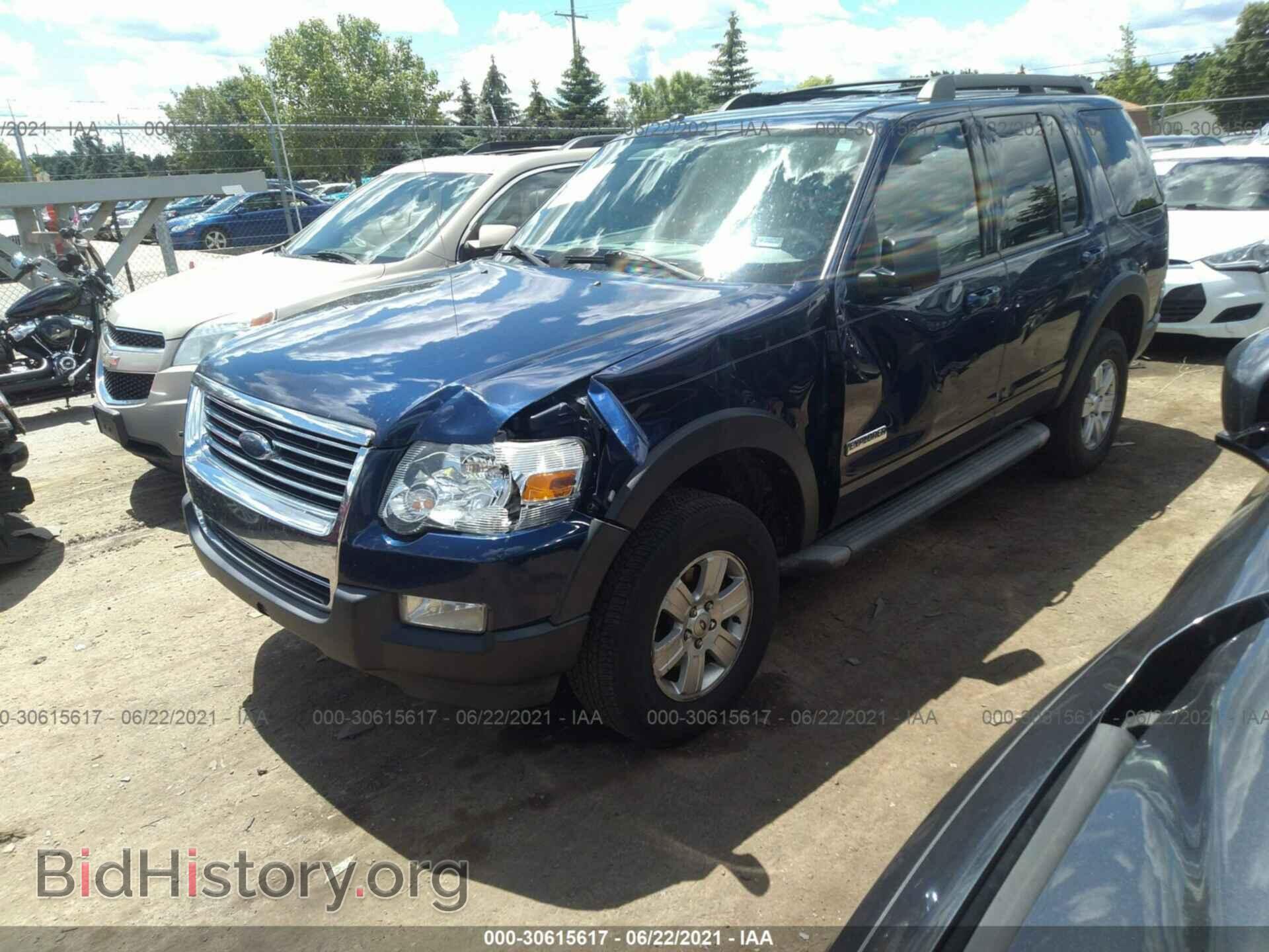 2007 FORD EXPLORER - VIN: 1FMEU73E07UA68808 - Фото 2