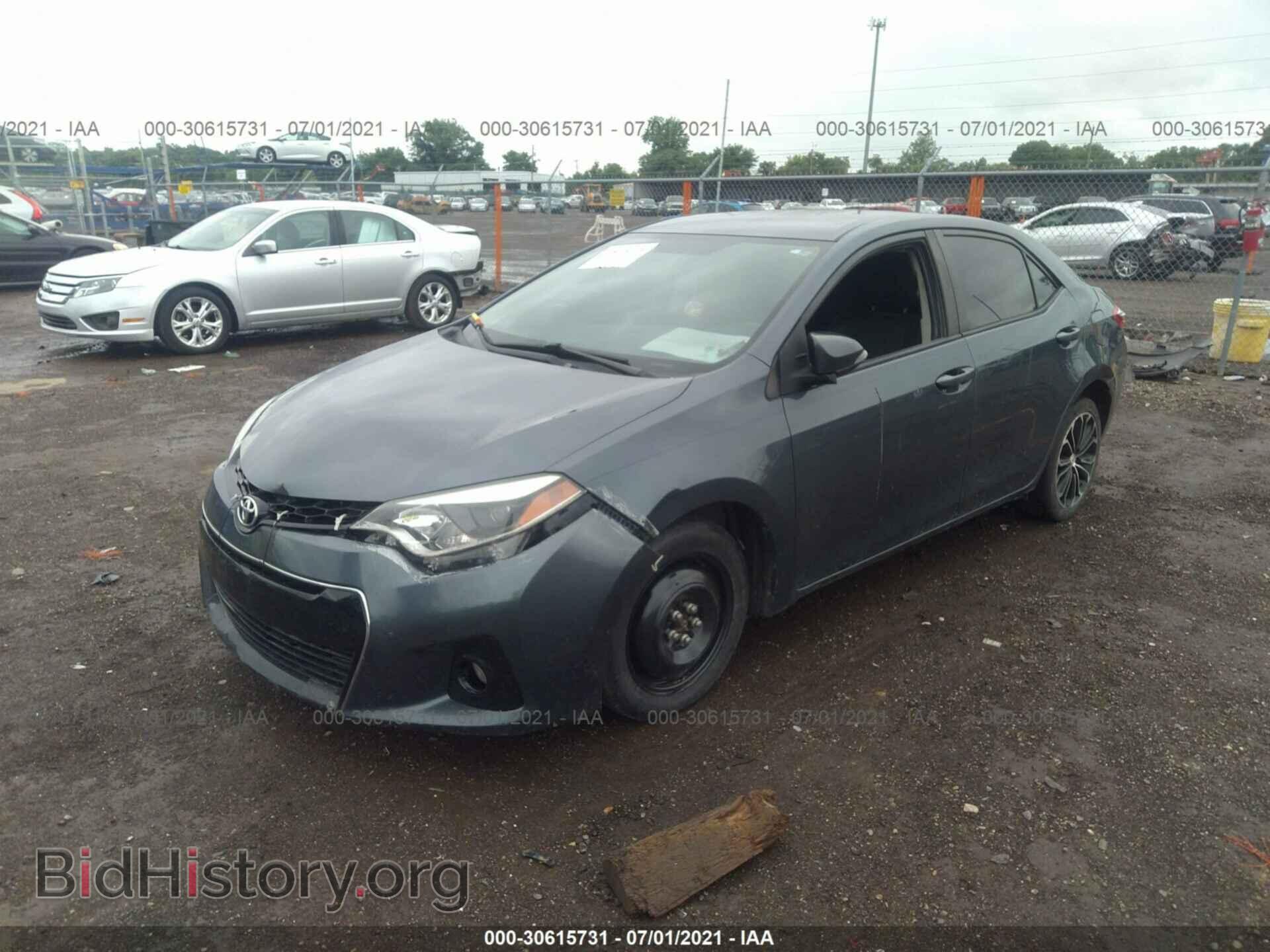 2015 TOYOTA COROLLA - VIN: 2T1BURHE4FC462013 - Фото 2