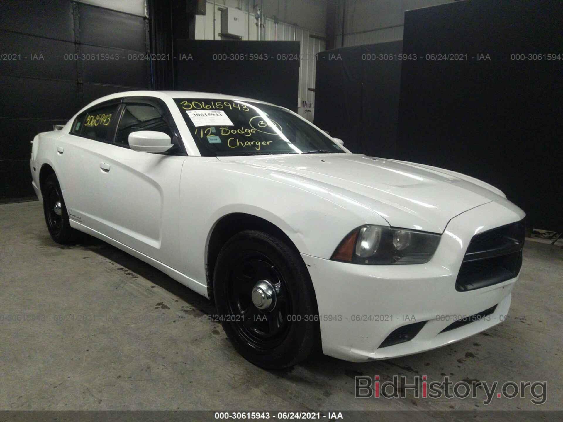 Photo 2C3CDXAG4CH263036 - DODGE CHARGER 2012