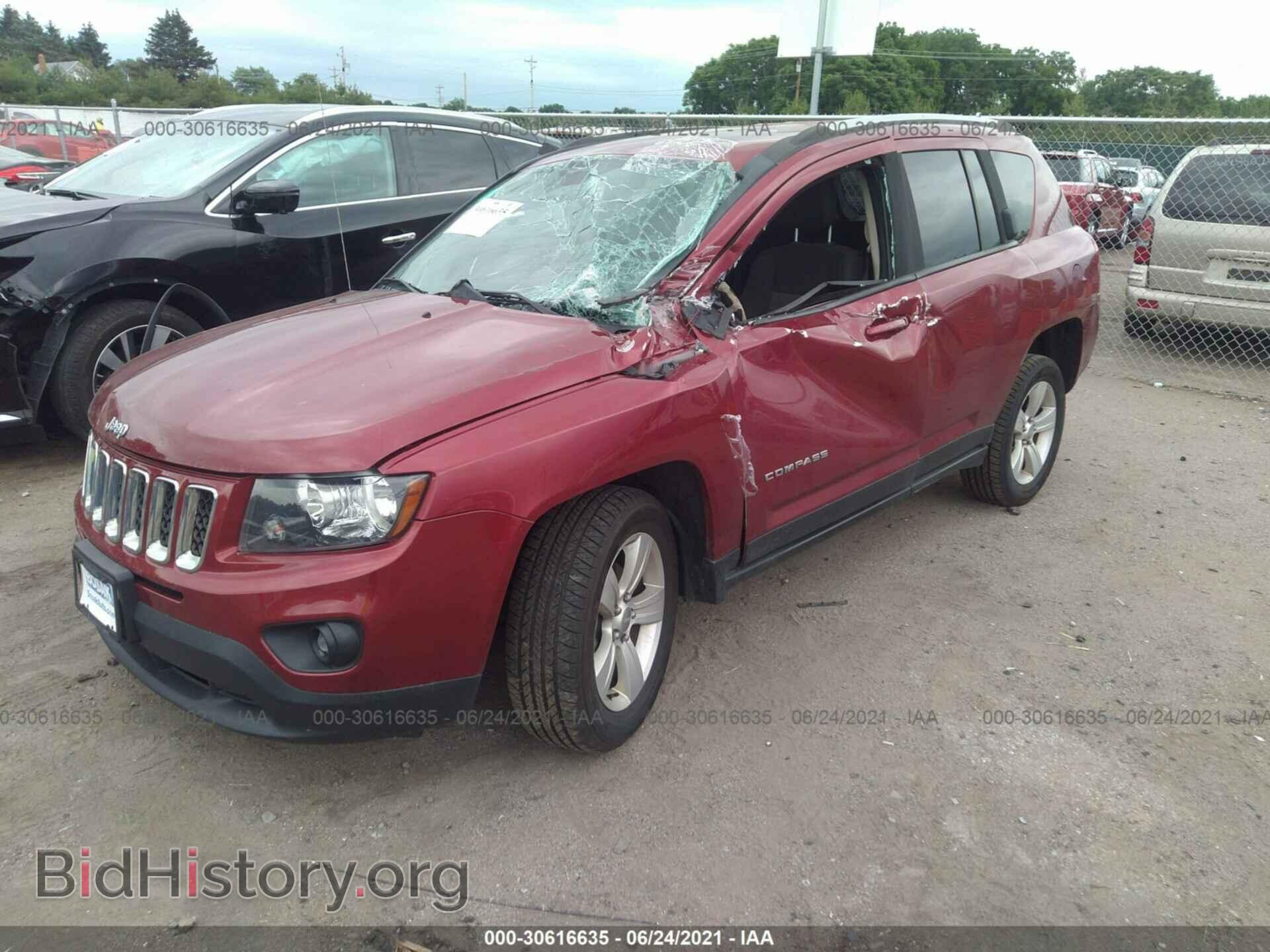 2015 JEEP COMPASS - VIN: 1C4NJDBB0FD239090 - Фото 2