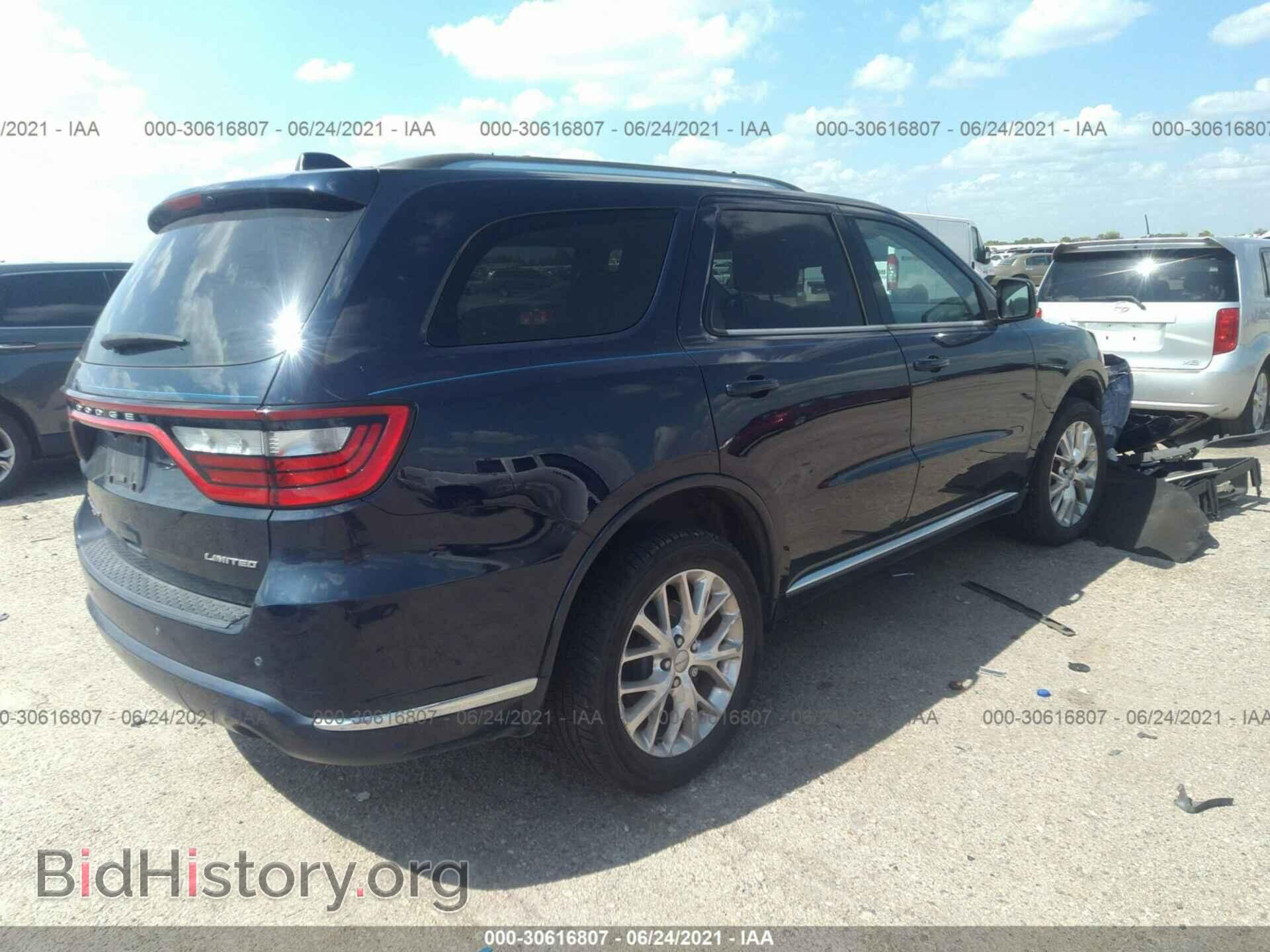 2016 DODGE DURANGO - VIN: 1C4RDJDG3GC446726 - Фото 4