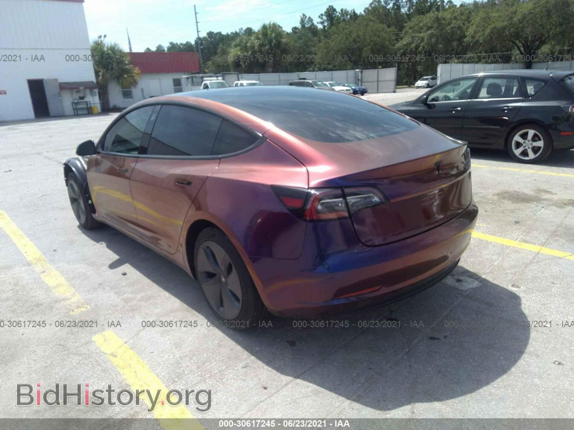 2019 TESLA MODEL 3 - VIN: 5YJ3E1EB0KF494606 - Фото 3