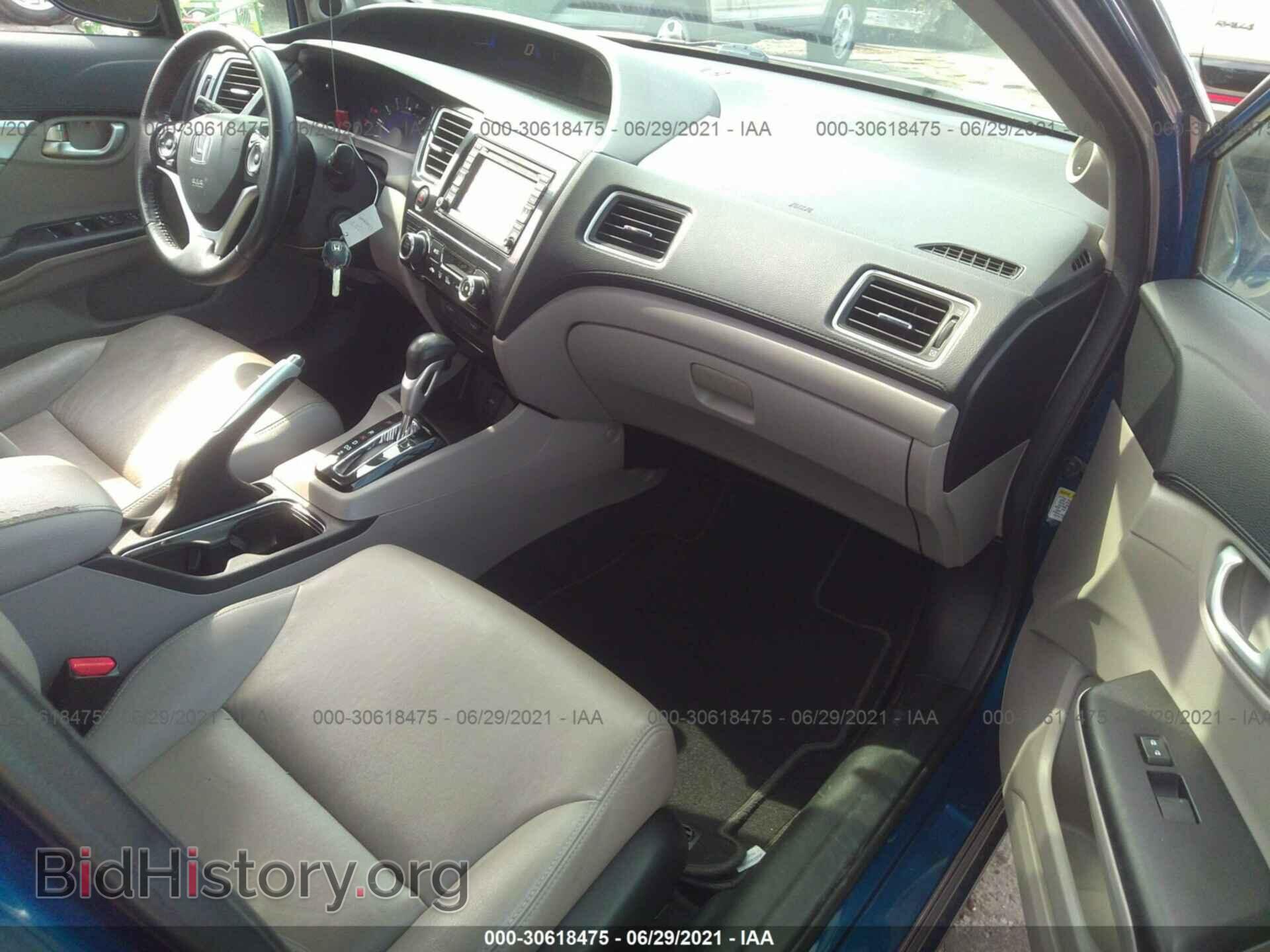 2013 HONDA CIVIC SDN - VIN: 19XFB2F94DE237724 - Фото 5