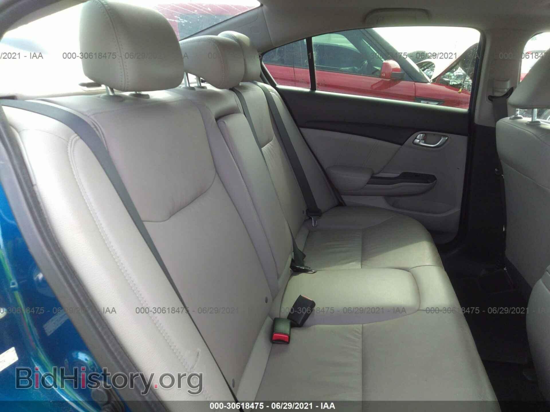 2013 HONDA CIVIC SDN - VIN: 19XFB2F94DE237724 - Фото 8