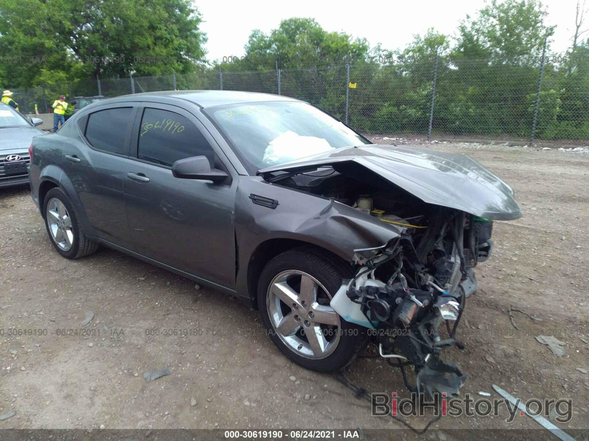 Photo 1C3CDZAB9CN141828 - DODGE AVENGER 2012