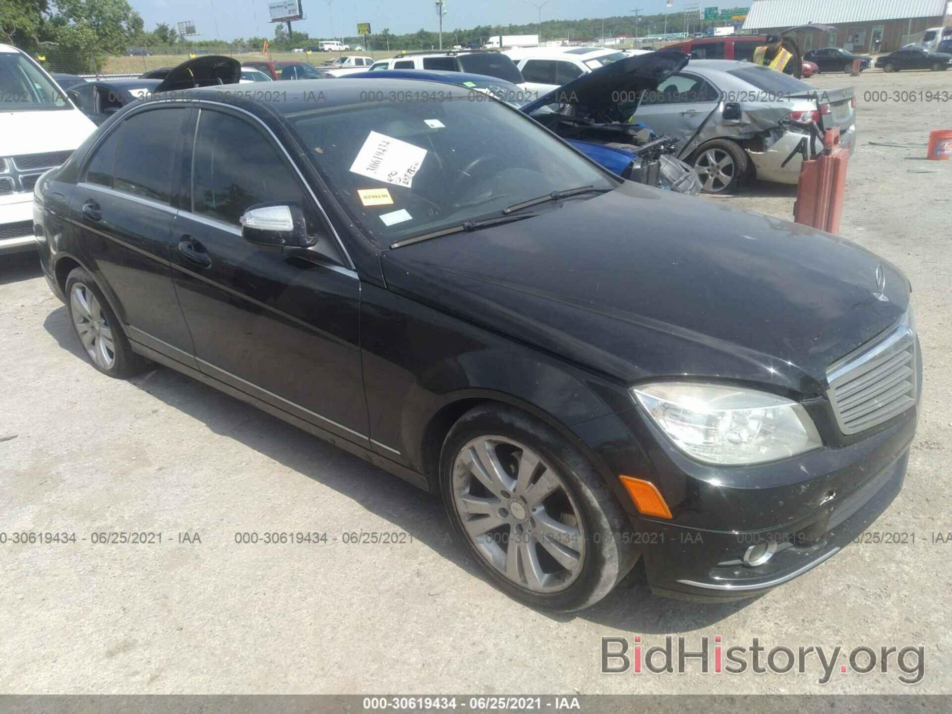 Photo WDDGF54X98R040107 - MERCEDES-BENZ C-CLASS 2008