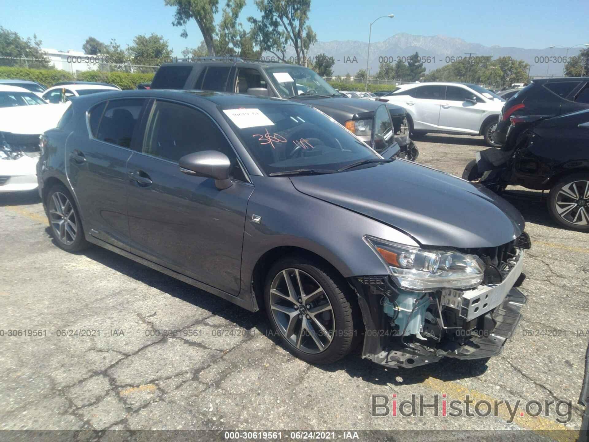 Photo JTHKD5BHXF2213272 - LEXUS CT 200H 2015