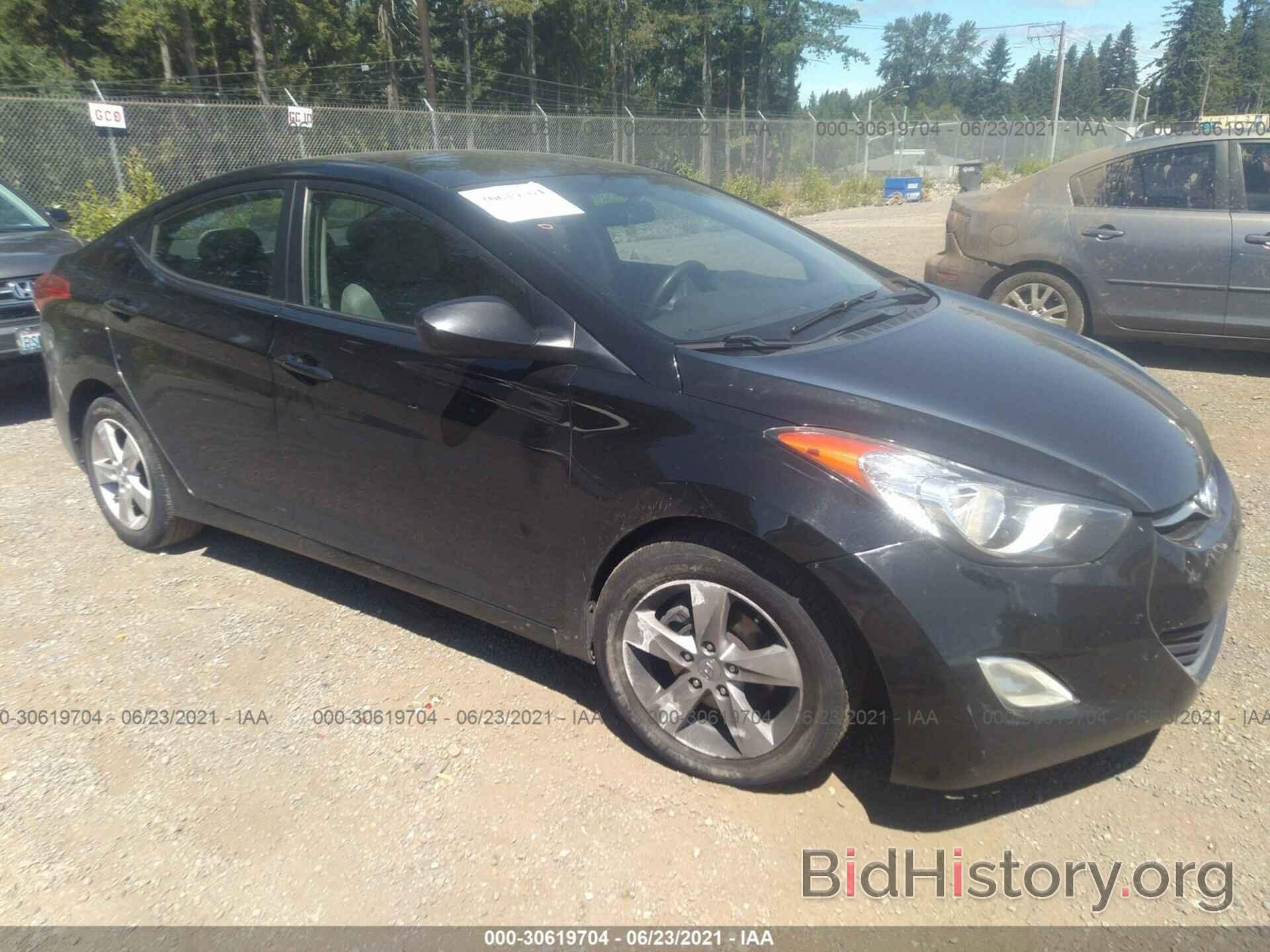 Photo KMHDH4AE1CU309738 - HYUNDAI ELANTRA 2012