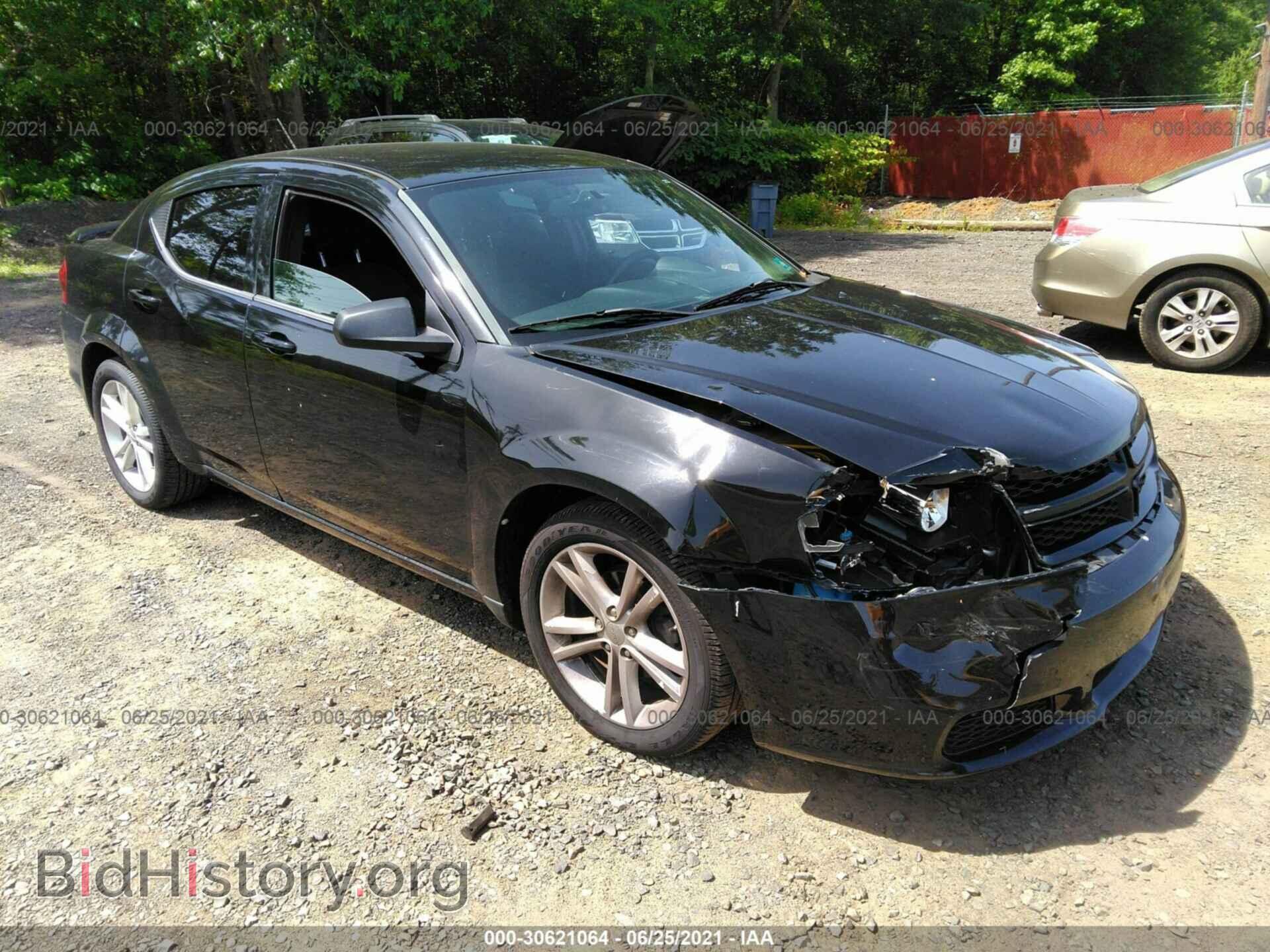 Фотография 1C3CDZAG4DN768997 - DODGE AVENGER 2013