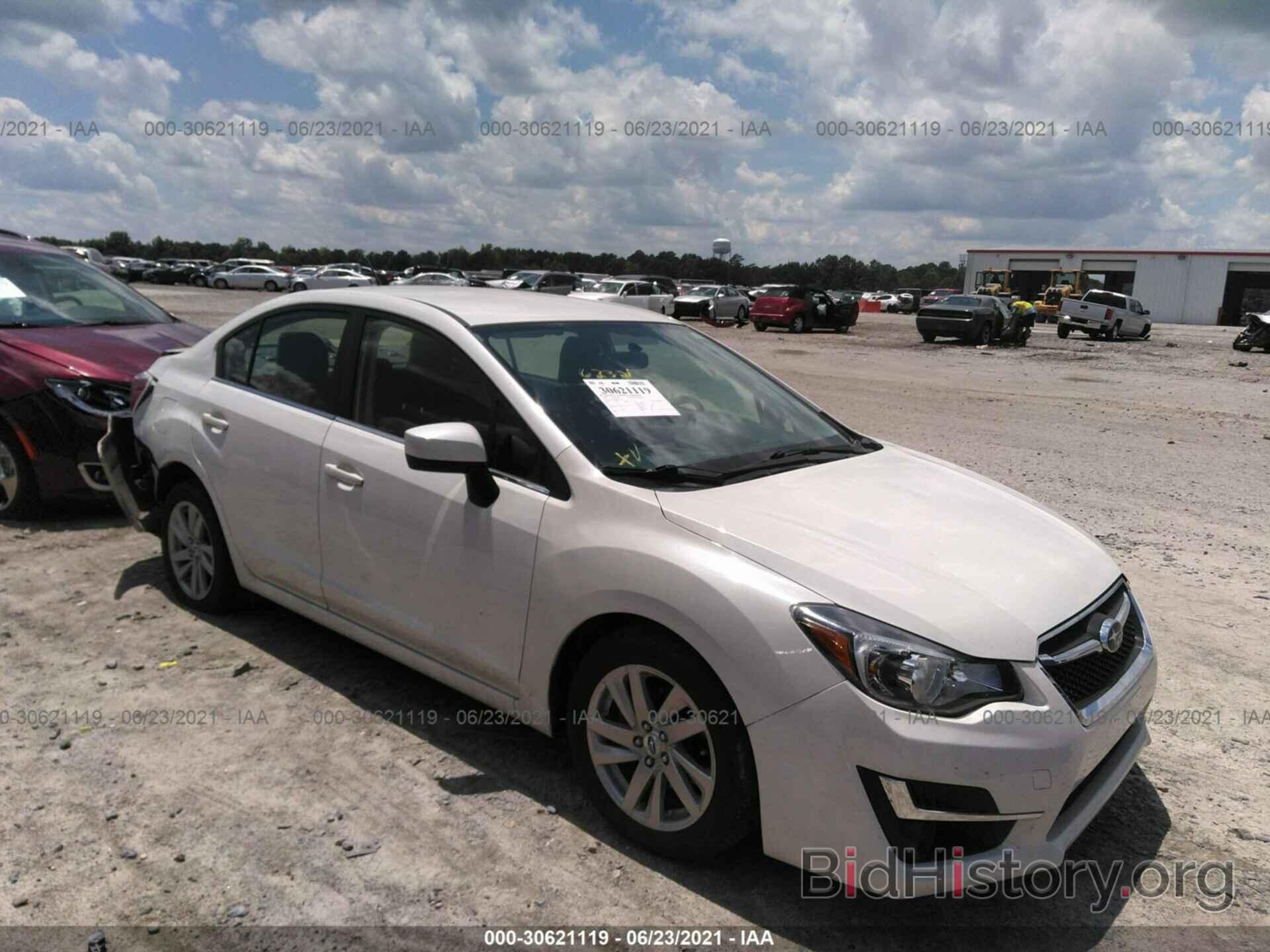 Photo JF1GJAB64GH013290 - SUBARU IMPREZA SEDAN 2016