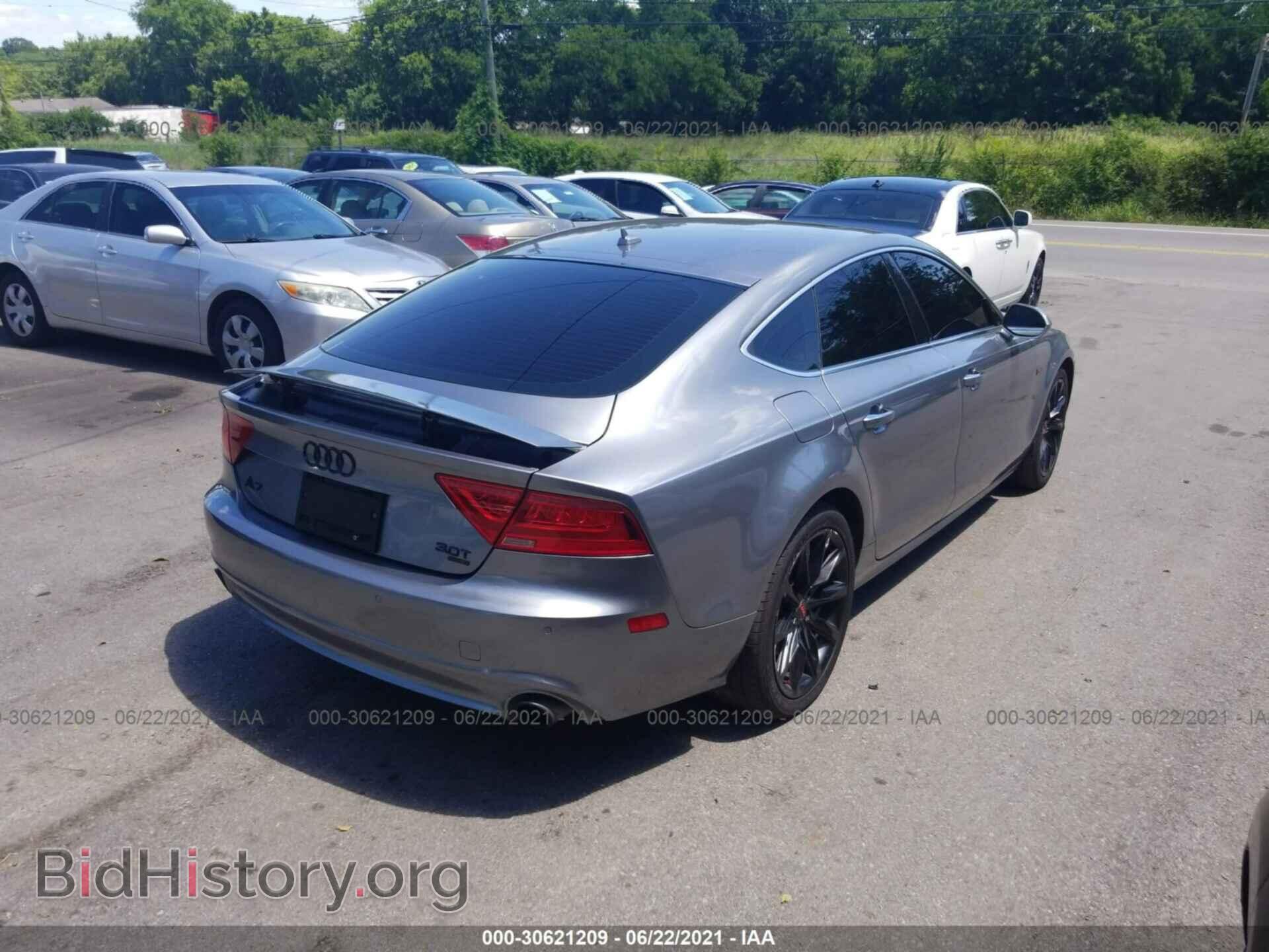 2013 AUDI A7 - VIN: WAUYGAFC4DN085615 - Фото 4