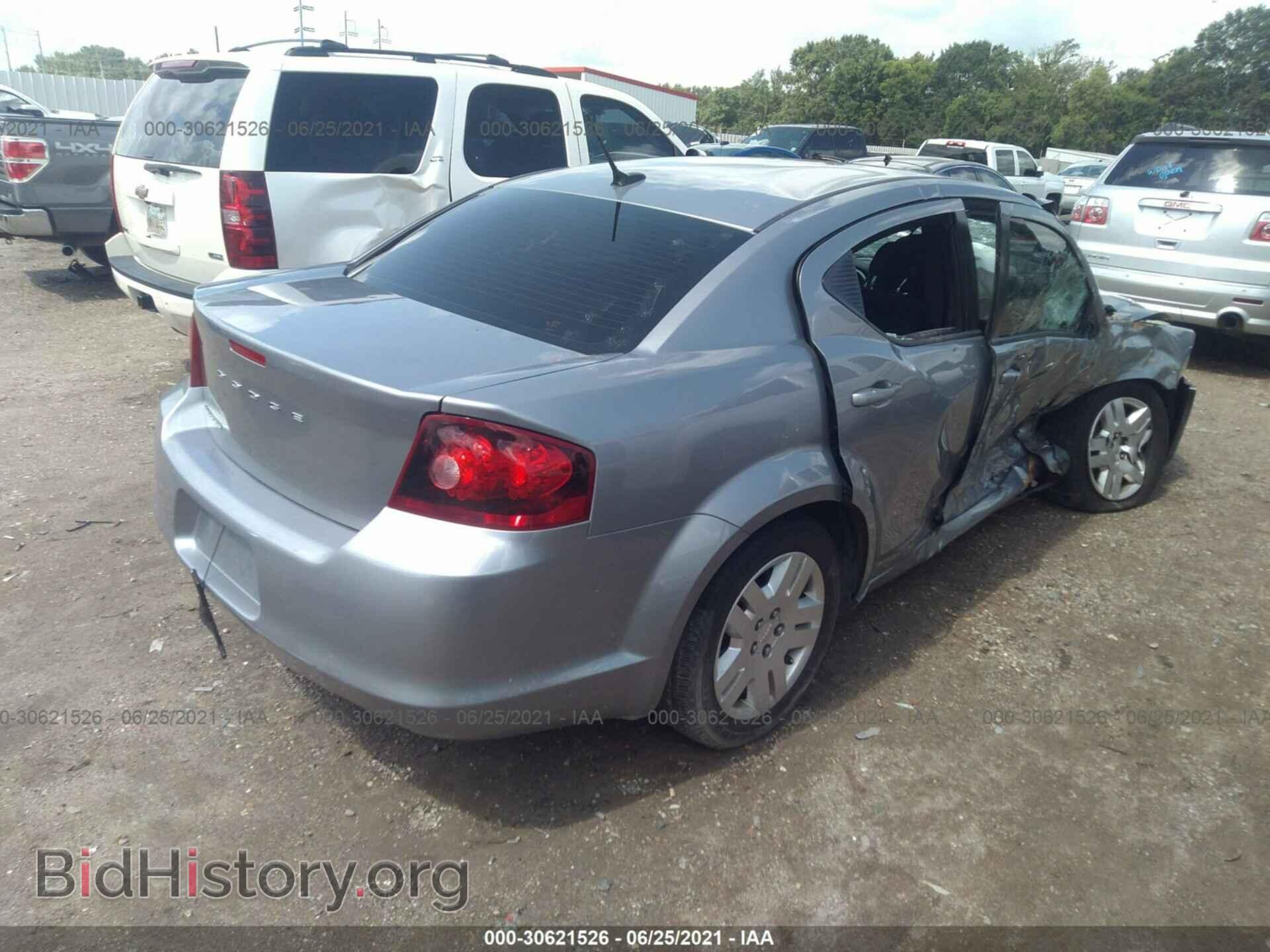 2013 DODGE AVENGER - VIN: 1C3CDZAB7DN530078 - Фото 4