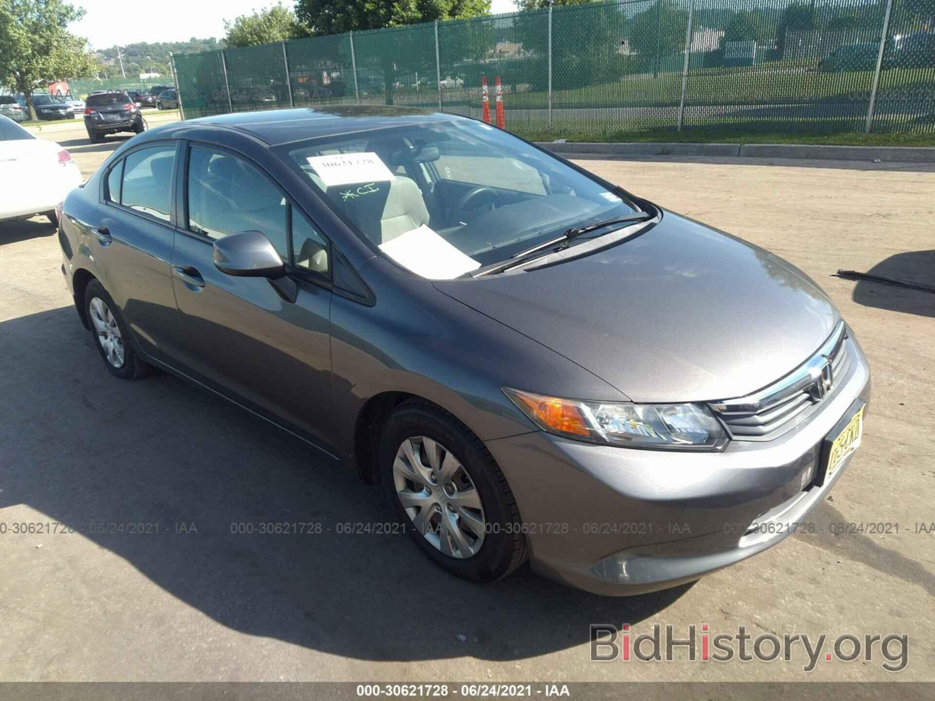 Photo 2HGFB2F52CH583109 - HONDA CIVIC SDN 2012