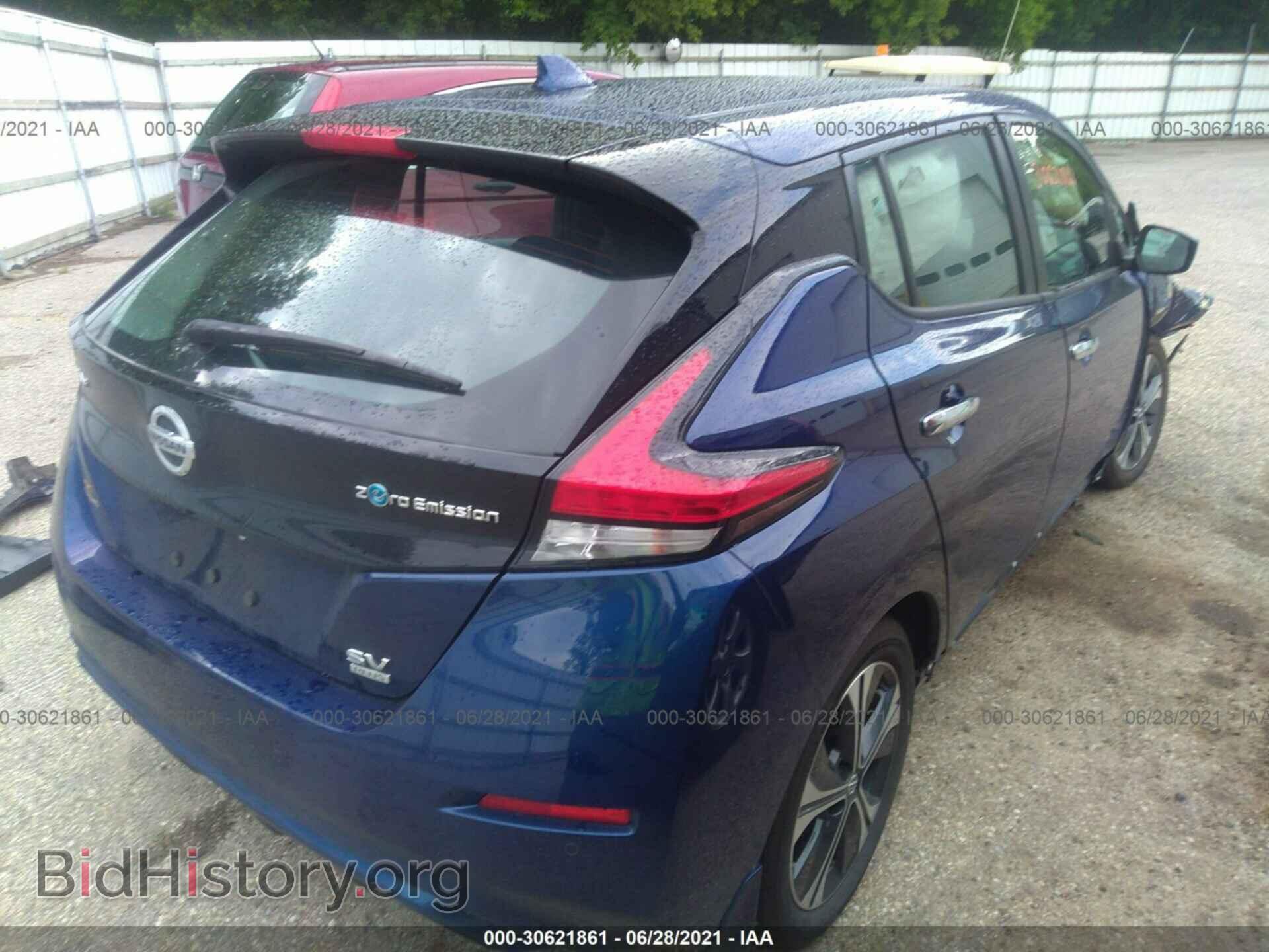 2020 NISSAN LEAF - VIN: 1N4BZ1CP3LC301996 - Фото 4