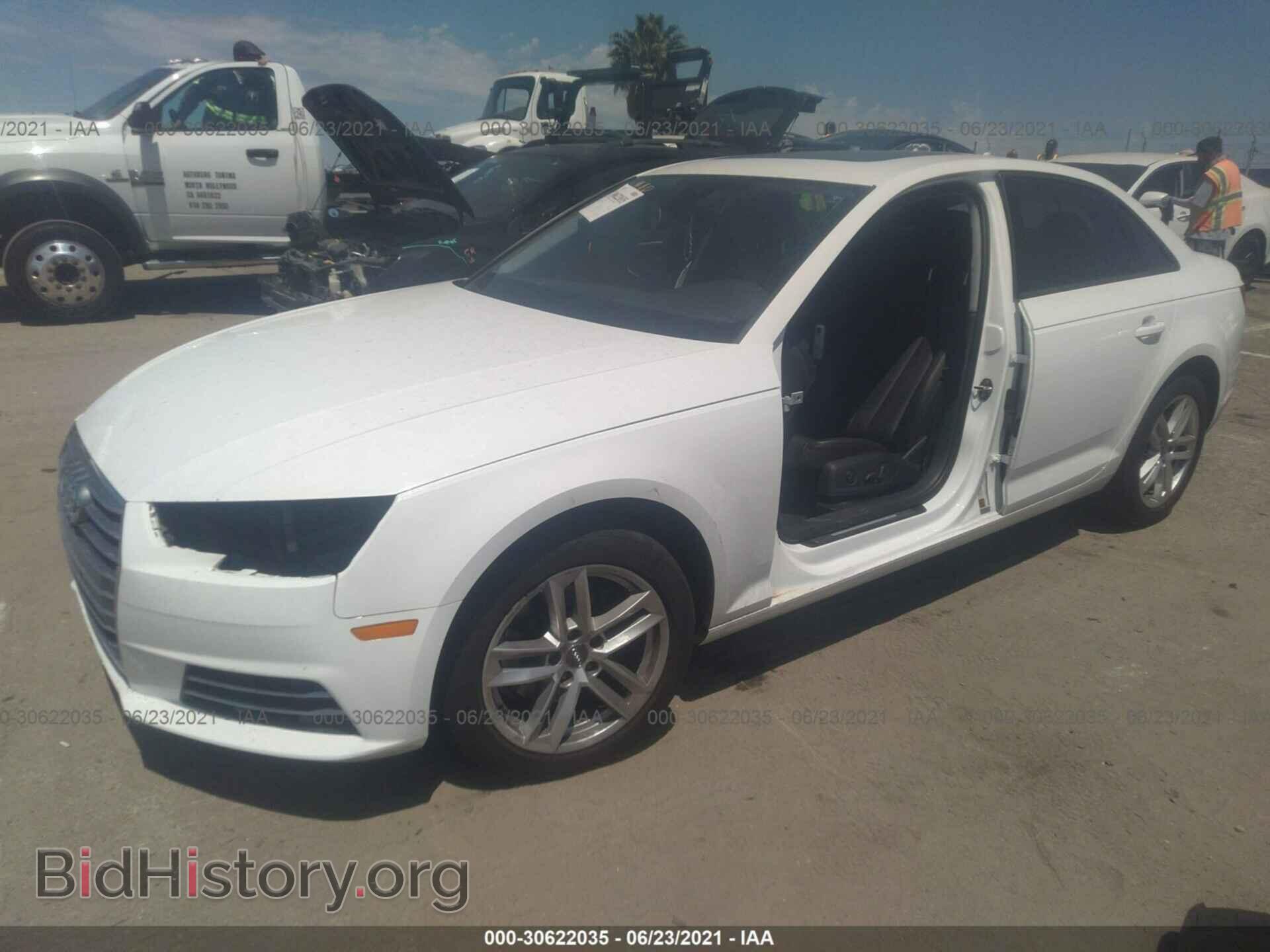2017 AUDI A4 - VIN: WAUGMAF43HN062166 - Фото 2