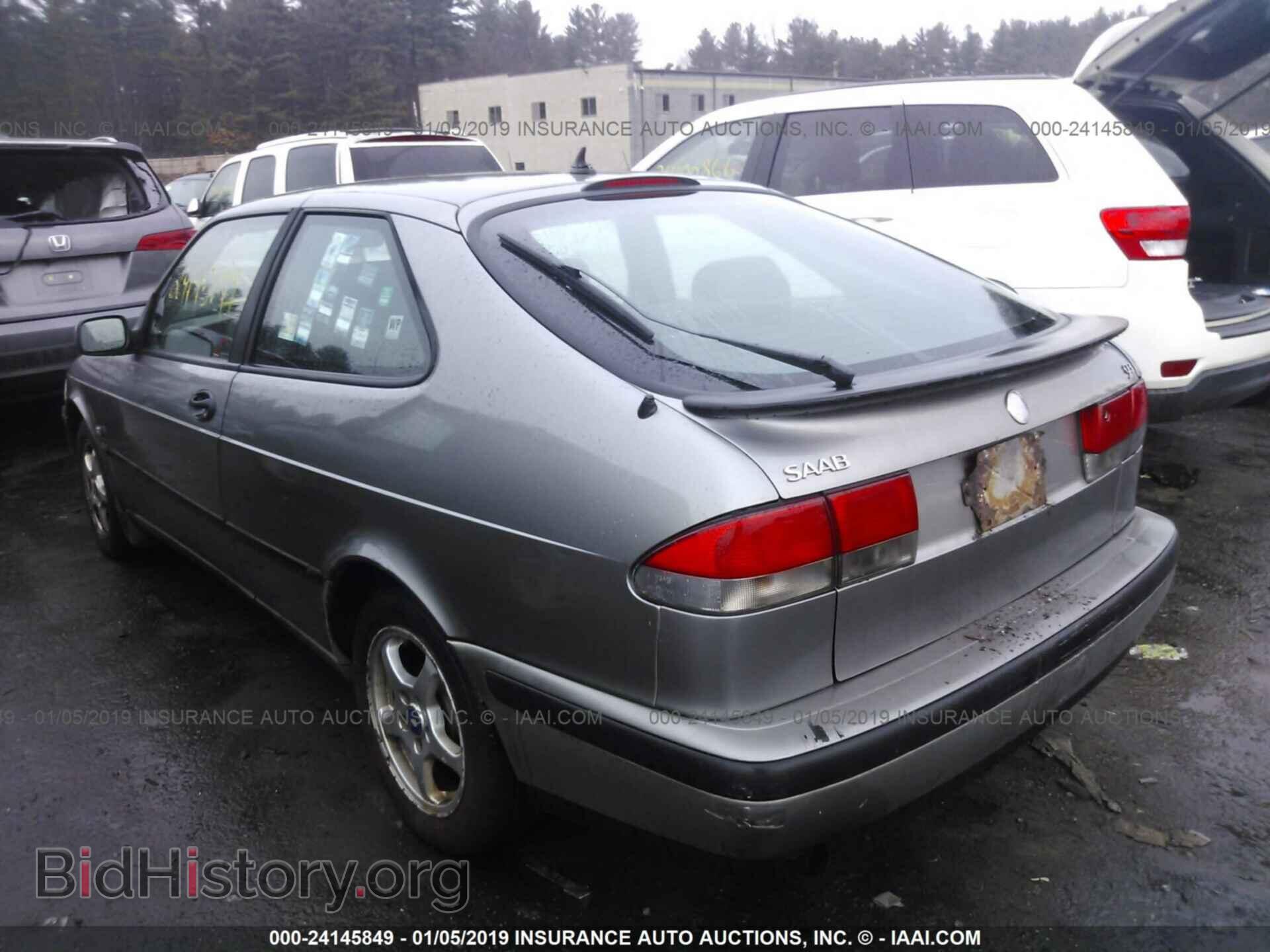 2001 SAAB 9-3 - VIN: YS3DD35H512038134 - Фото 3