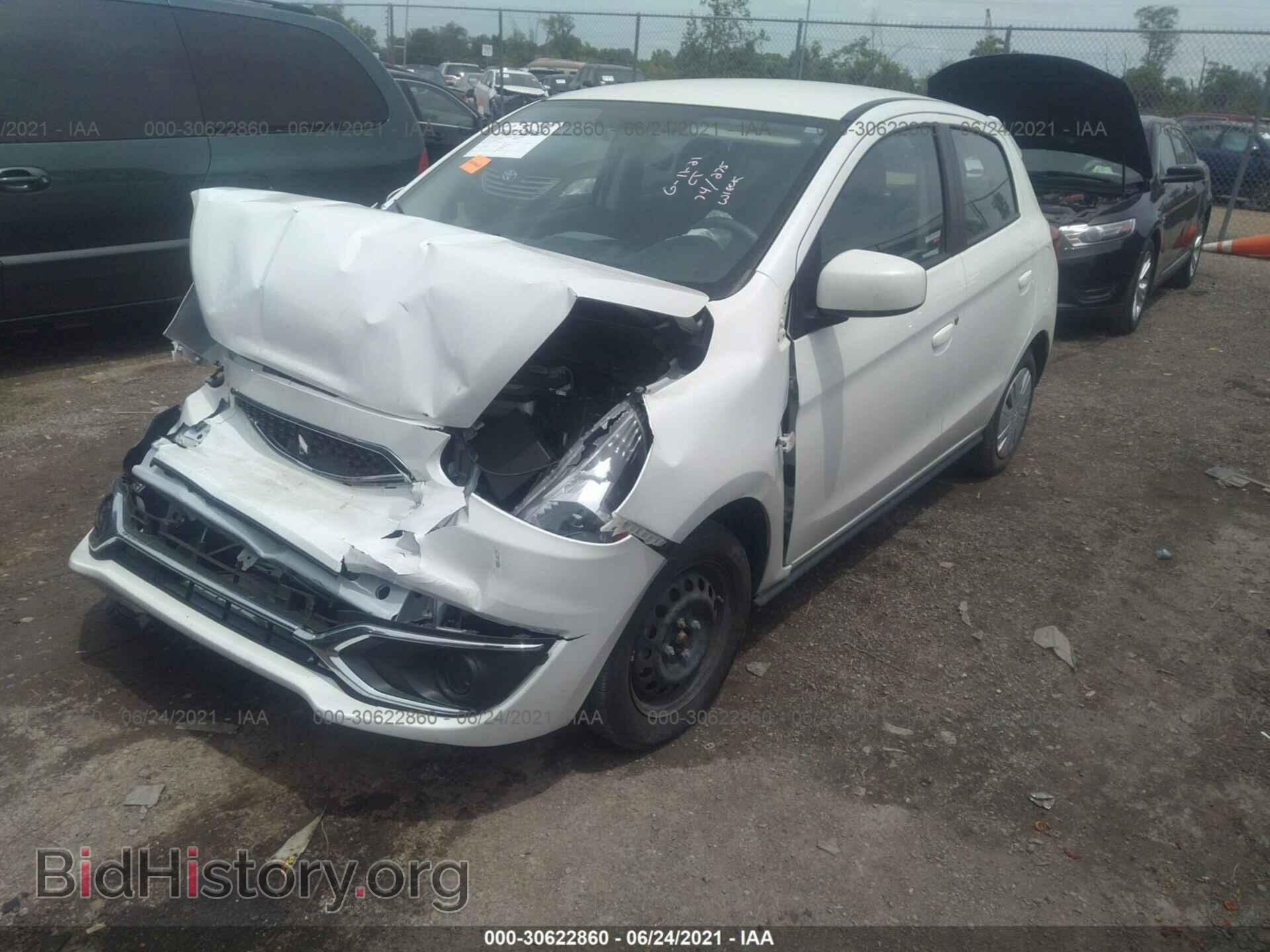 2019 MITSUBISHI MIRAGE - VIN: ML32A3HJ9KH012966 - Фото 2