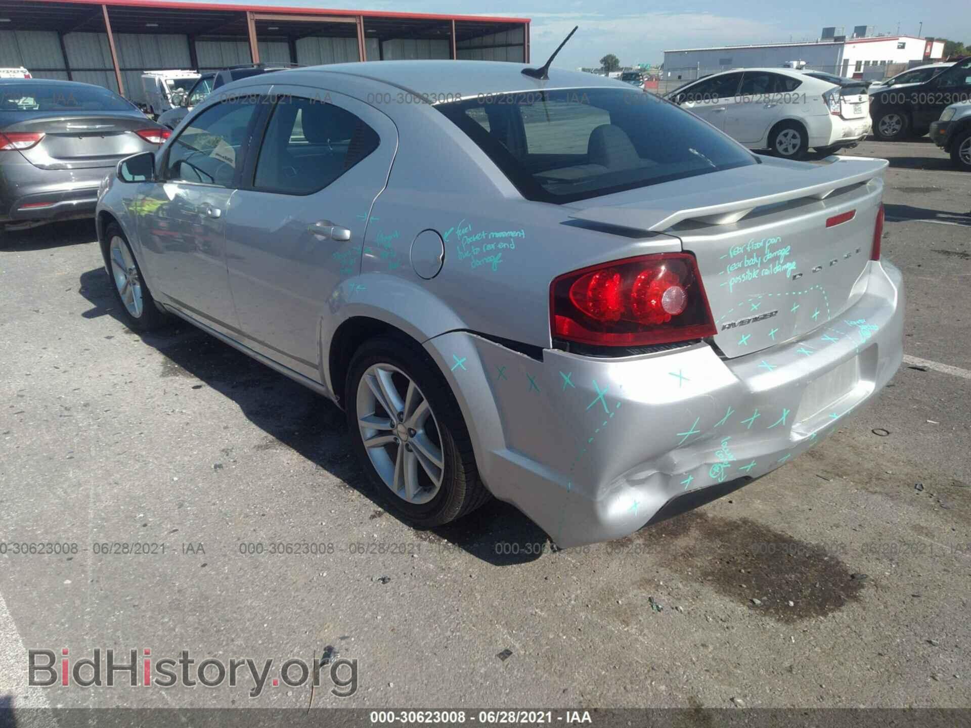 2012 DODGE AVENGER - VIN: 1C3CDZCB2CN239953 - Photo 3