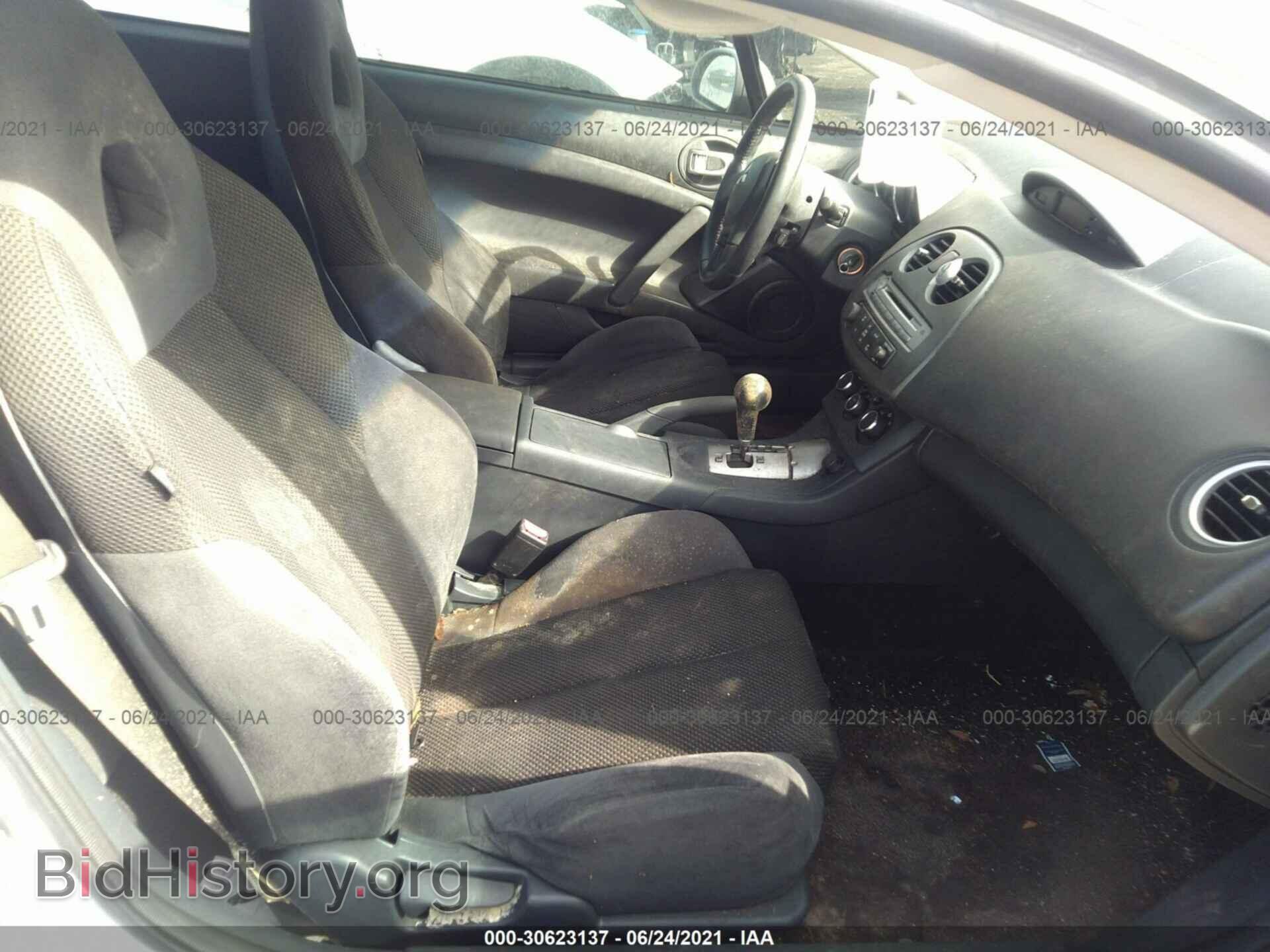 2006 MITSUBISHI ECLIPSE - VIN: 4A3AK24F26E004293 - Фото 5