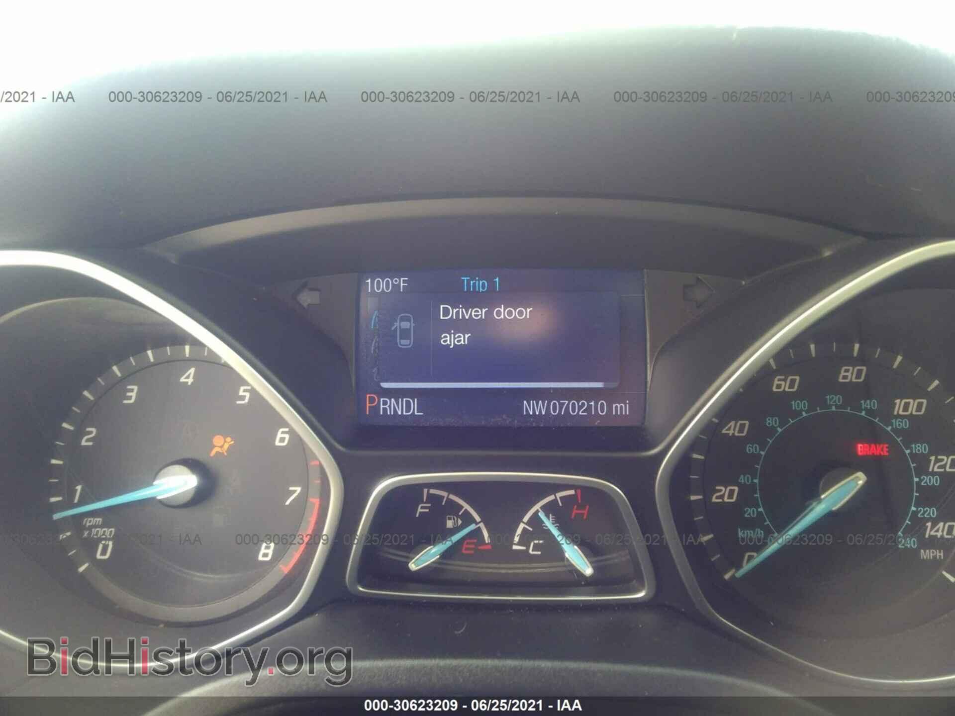 2014 FORD FOCUS - VIN: 1FADP3F25EL225145 - Фото 7
