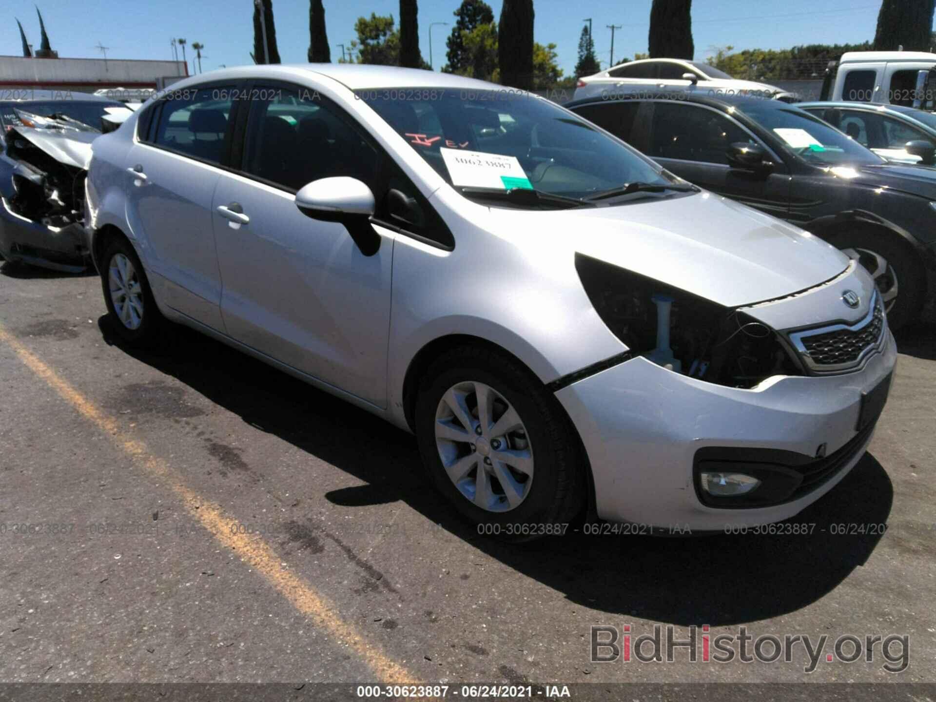 Photo KNADN4A33E6350761 - KIA RIO 2014