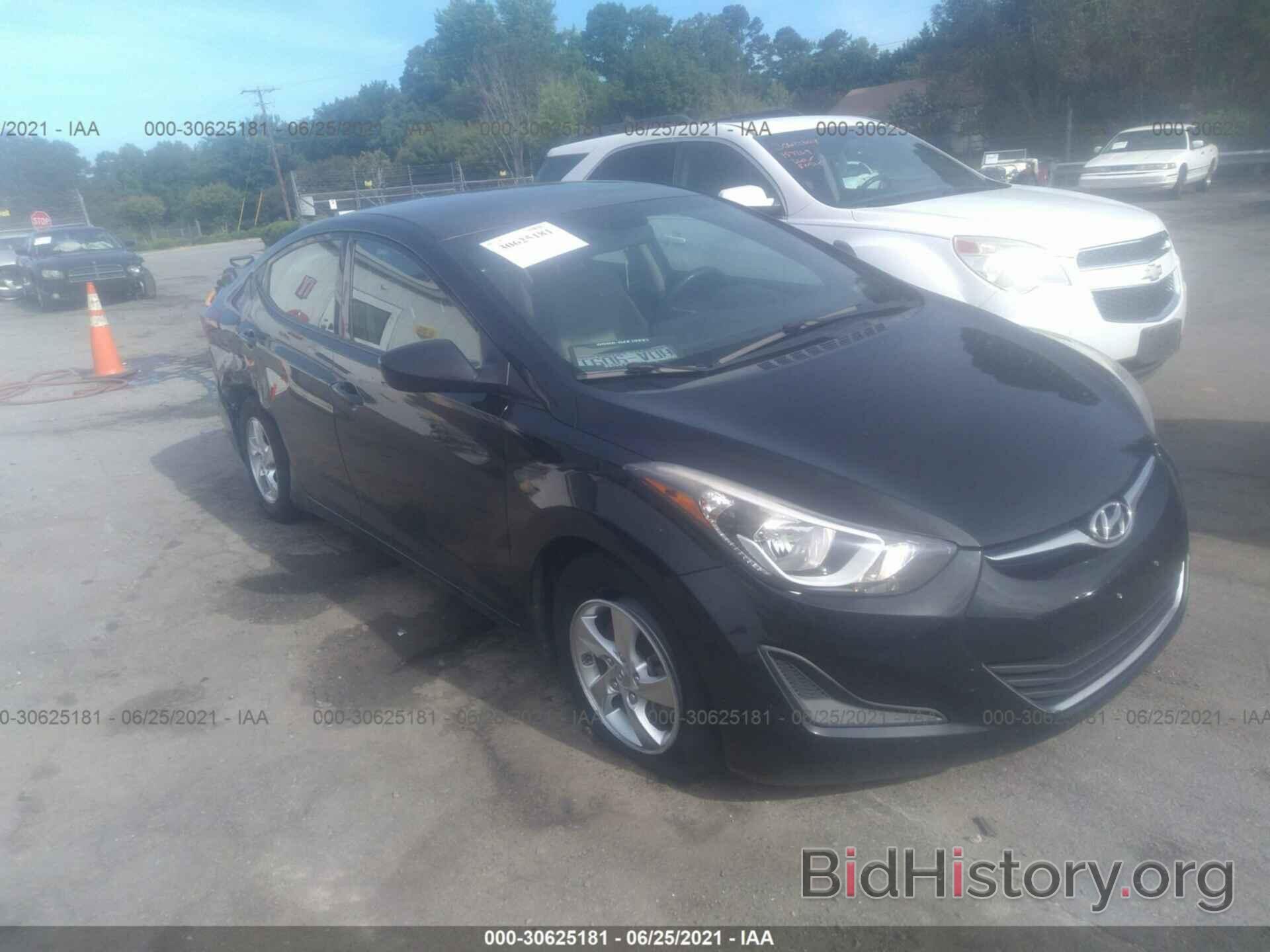 Photo KMHDH4AEXEU217238 - HYUNDAI ELANTRA 2014