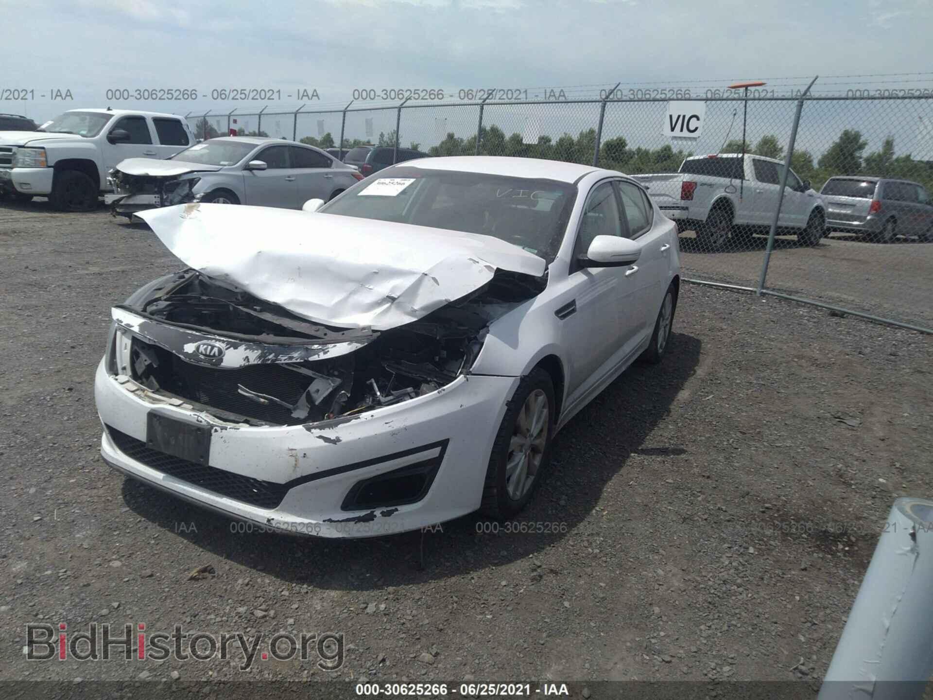 2014 KIA OPTIMA - VIN: 5XXGN4A75EG343749 - Фото 2