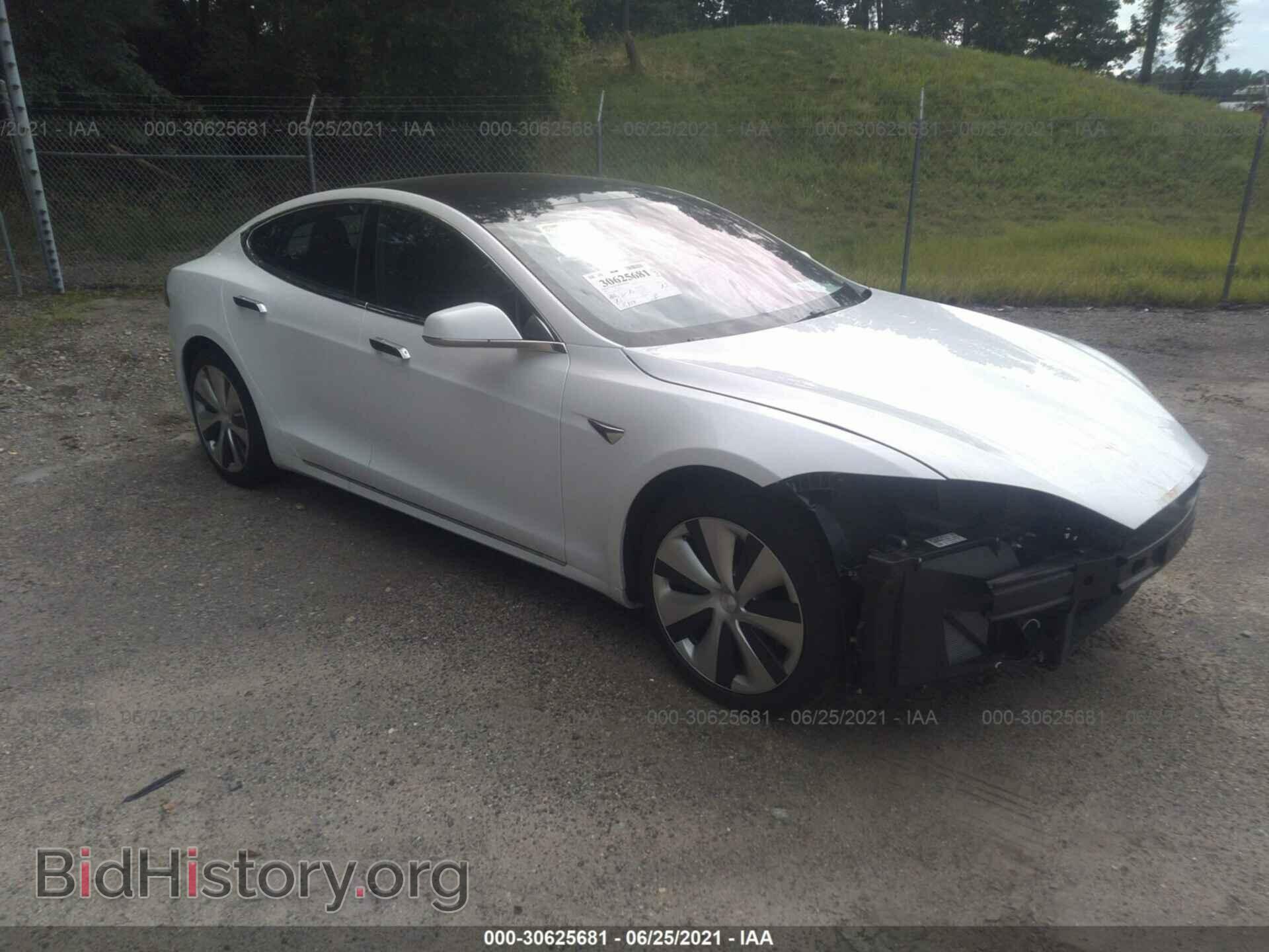 Photo 5YJSA1E24MF425041 - TESLA MODEL S 2021