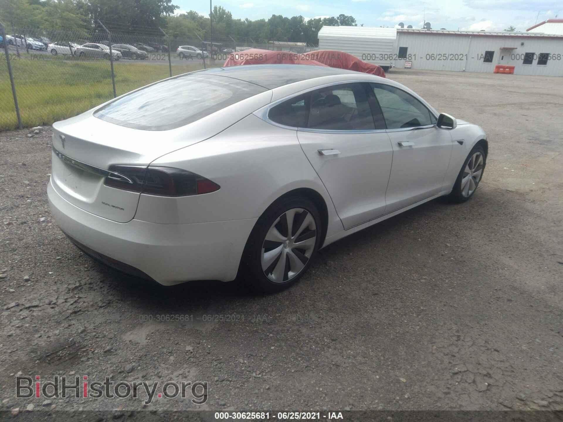 2021 TESLA MODEL S - VIN: 5YJSA1E24MF425041 - Фото 4