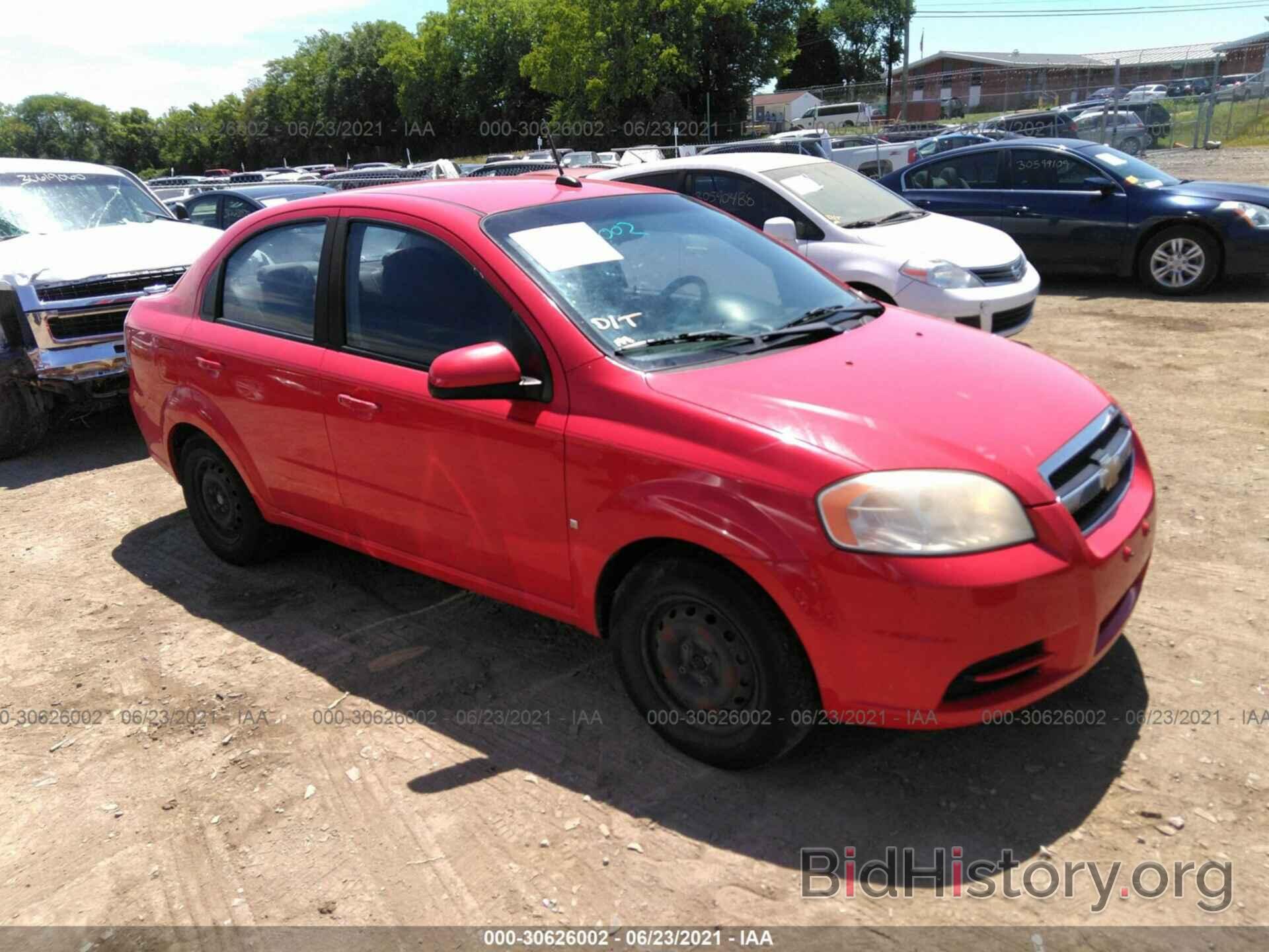 Фотография KL1TD56E39B393695 - CHEVROLET AVEO 2009