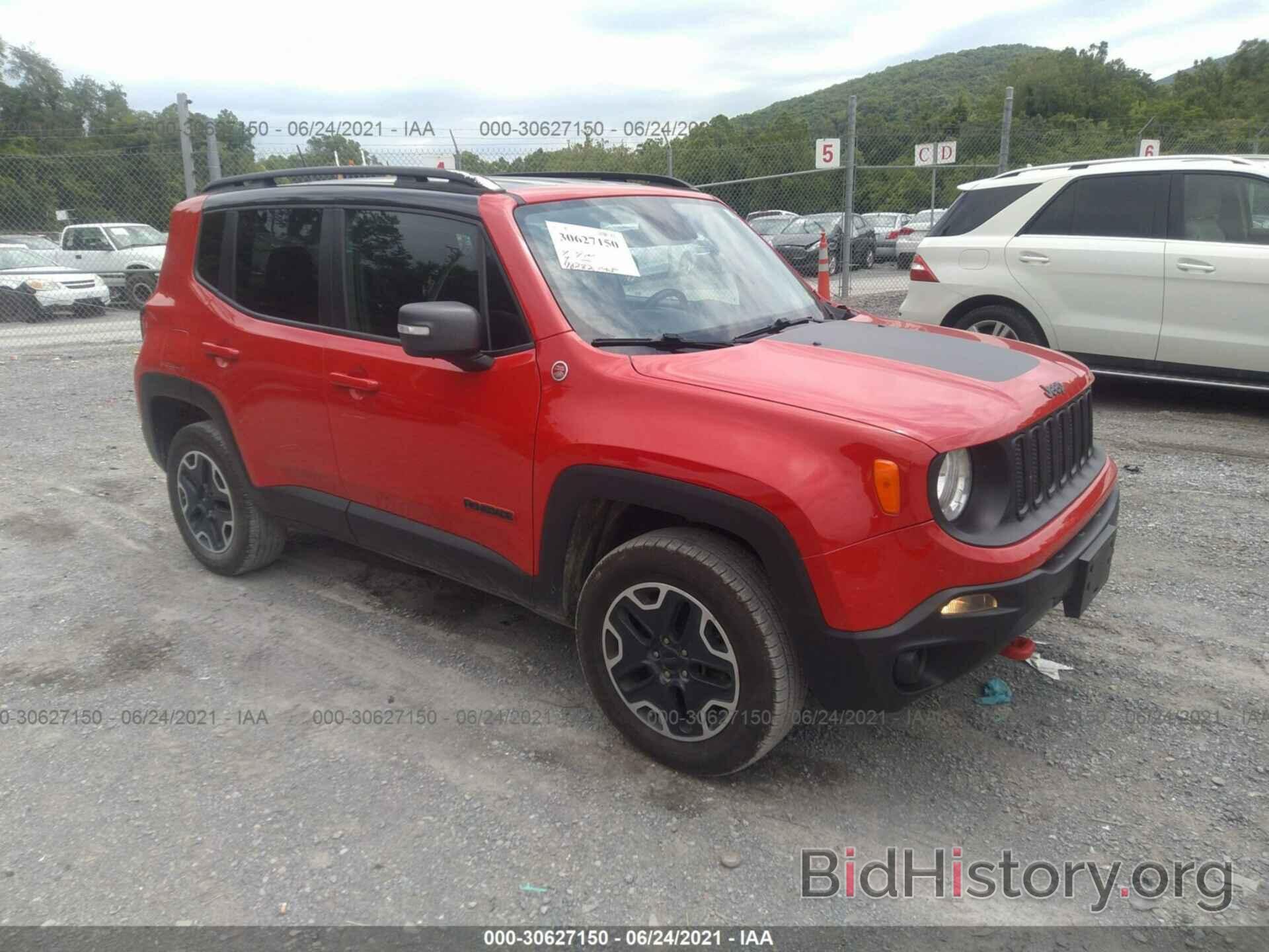 Photo ZACCJBCT9GPD66426 - JEEP RENEGADE 2016