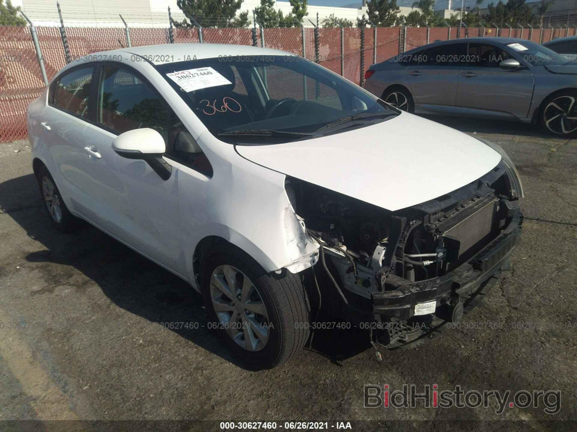 Фотография KNADN4A31D6212487 - KIA RIO 2013