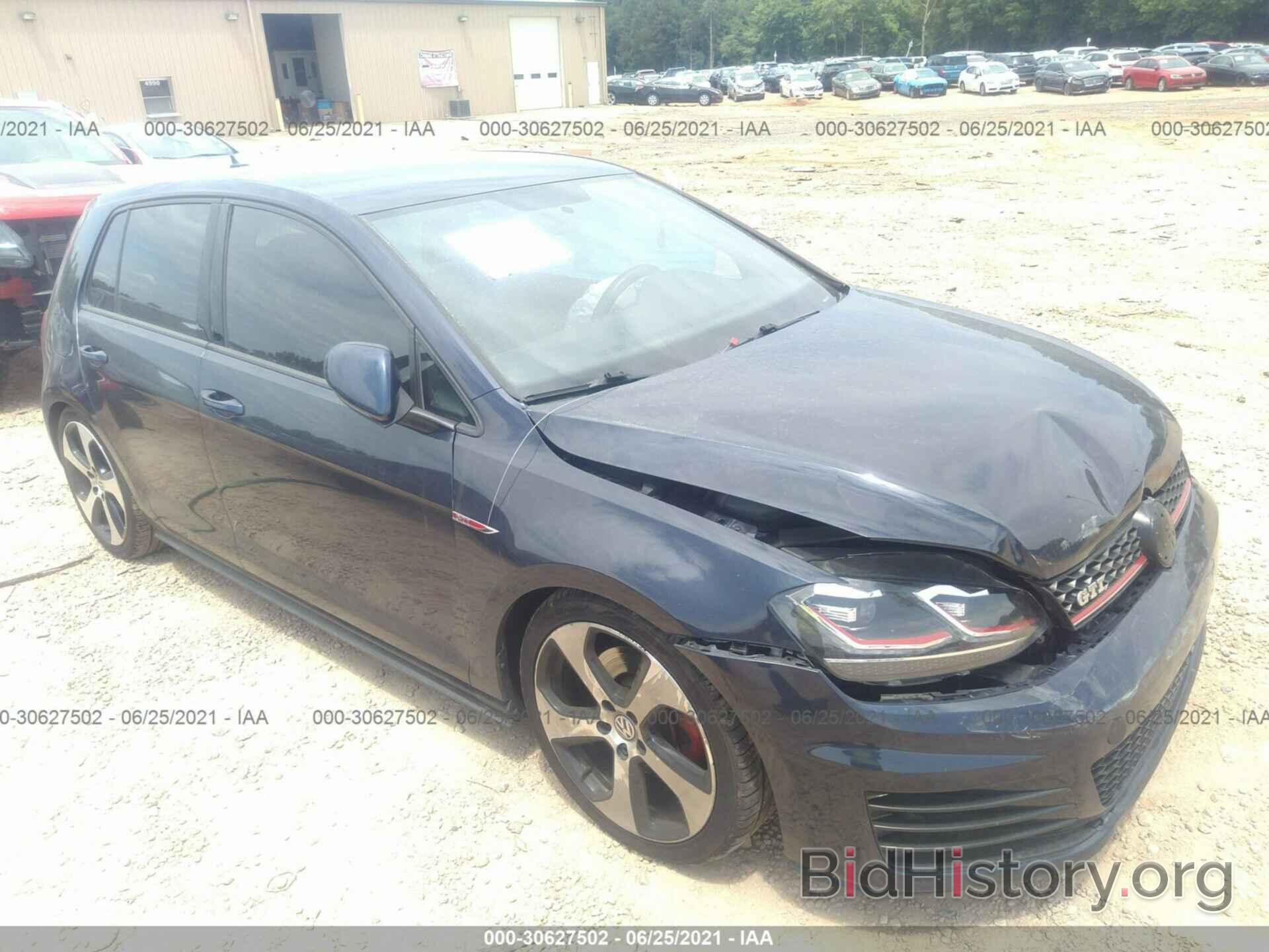 Photo 3VW4T7AU5HM065502 - VOLKSWAGEN GOLF GTI 2017