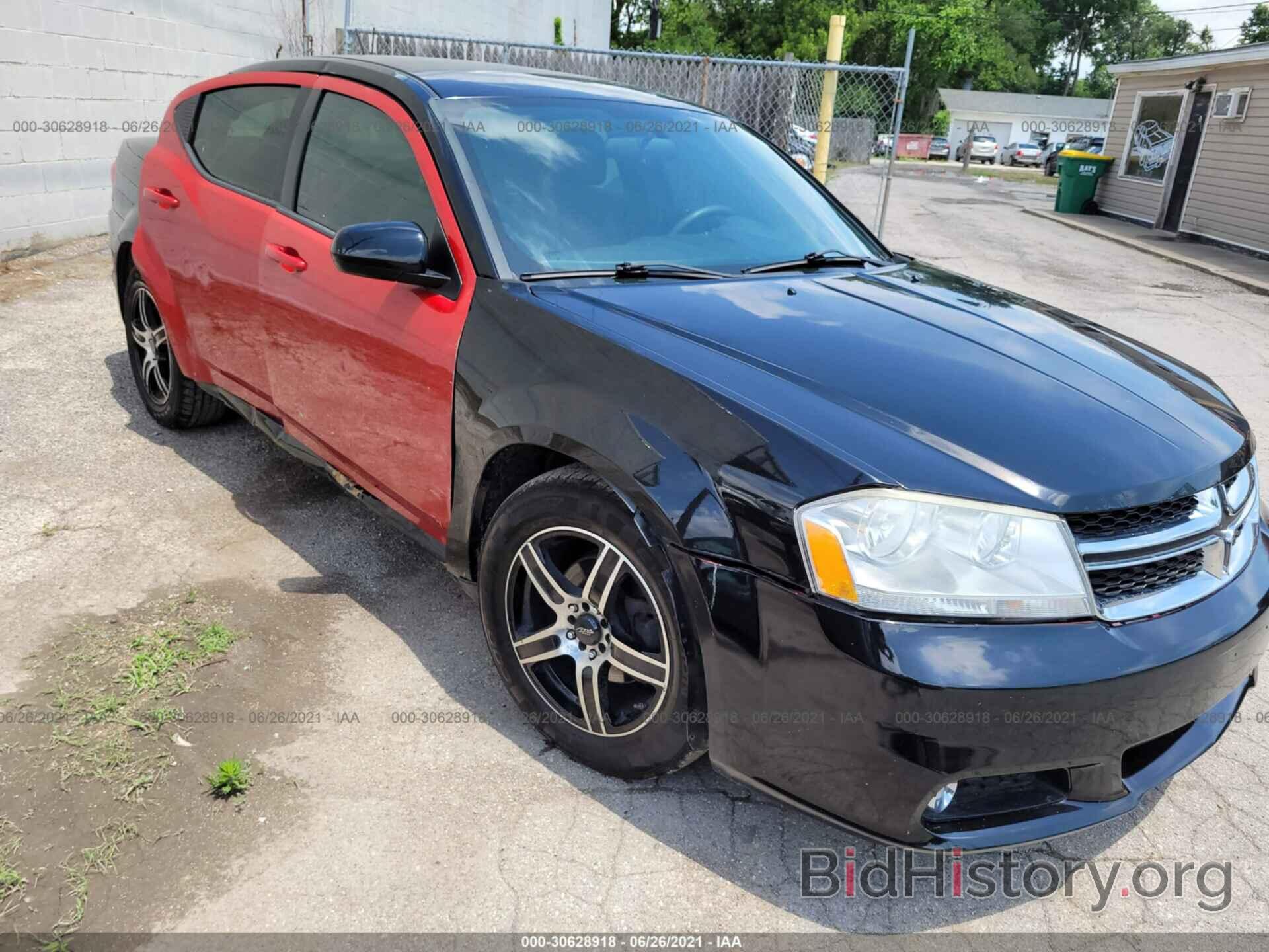 Photo 1C3CDZAB6CN216615 - DODGE AVENGER 2012