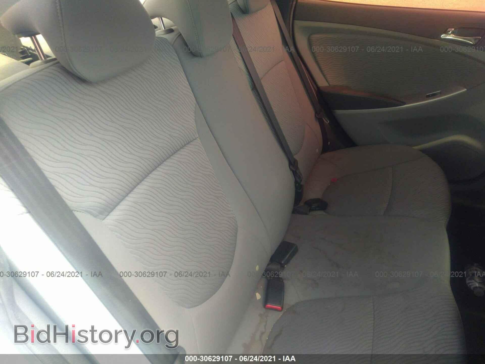 2013 HYUNDAI ACCENT - VIN: KMHCU4AE7DU452301 - Фото 8