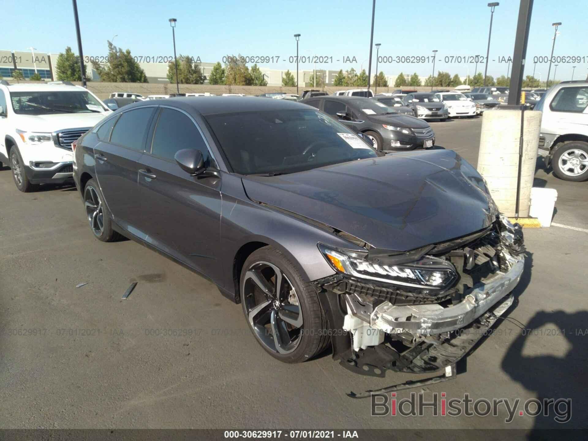 Photo 1HGCV1F32KA162717 - HONDA ACCORD SEDAN 2019