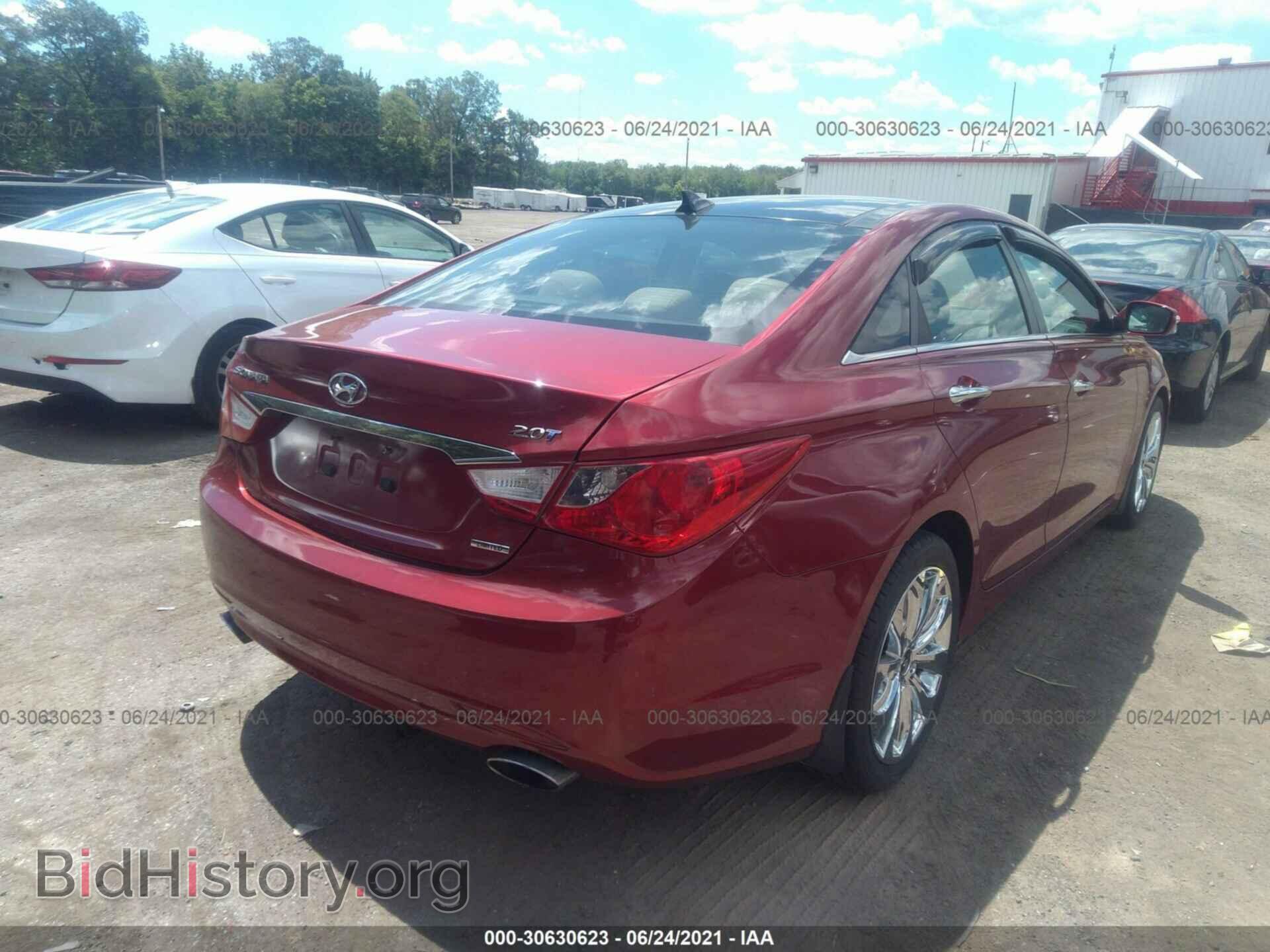 2012 HYUNDAI SONATA - VIN: 5NPEC4AB8CH353775 - Фото 4