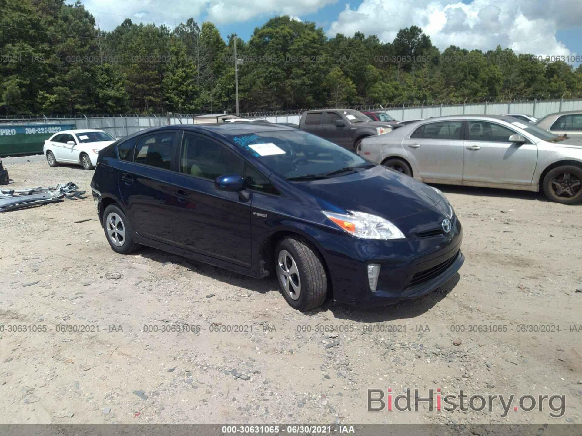 Photo JTDKN3DU0E0370445 - TOYOTA PRIUS 2014