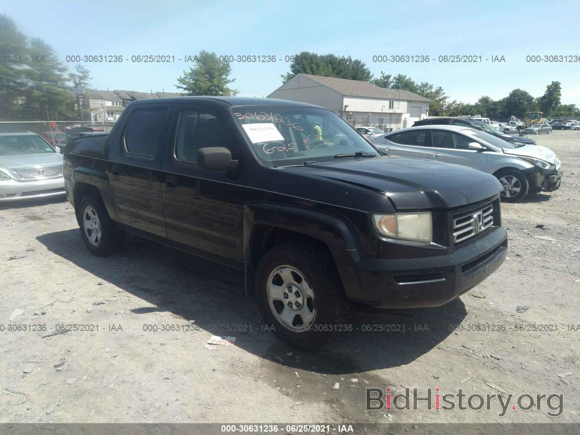 Photo 2HJYK162X7H504875 - HONDA RIDGELINE 2007