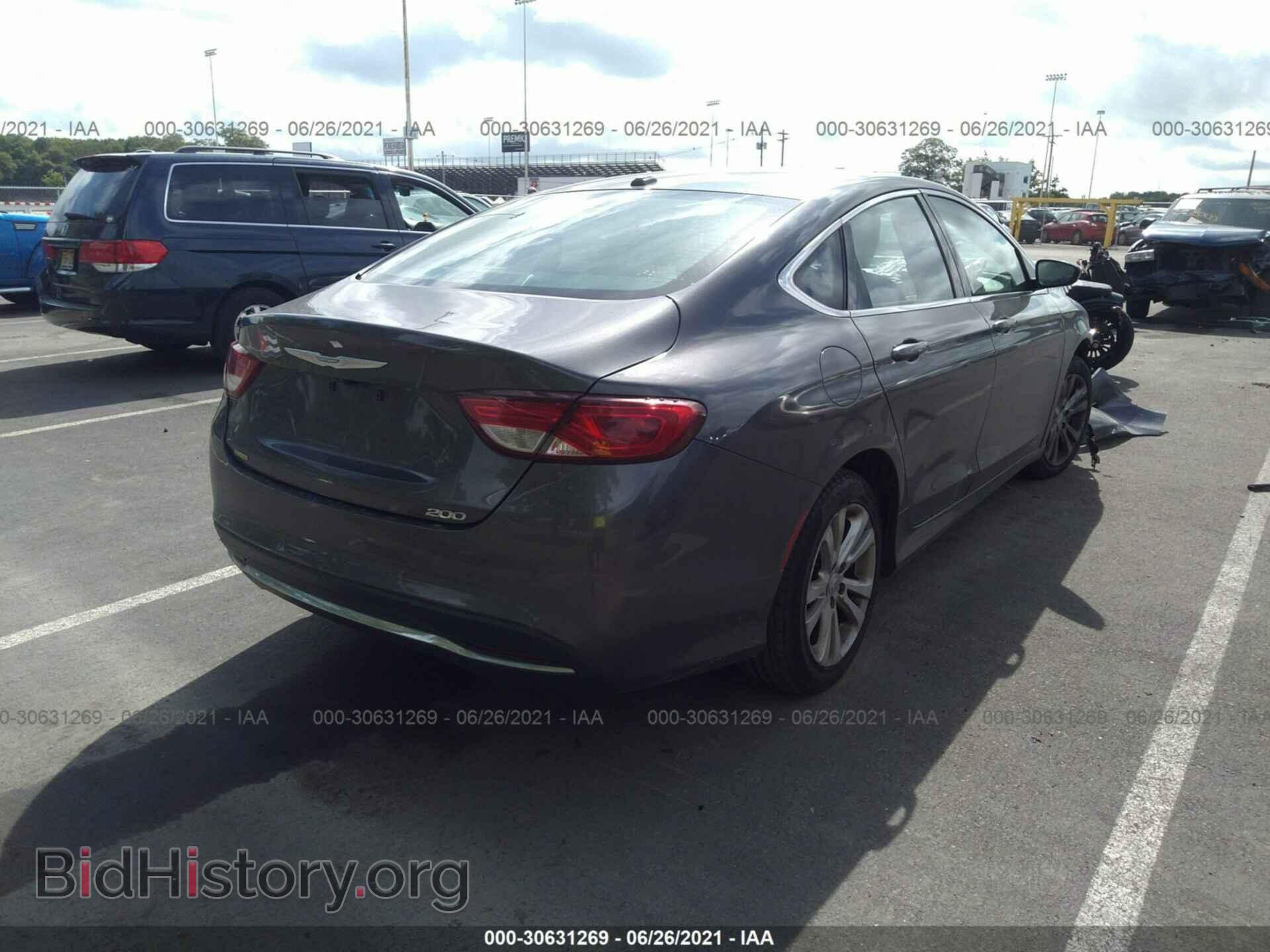 2015 CHRYSLER 200 - VIN: 1C3CCCAB2FN637042 - Фото 4