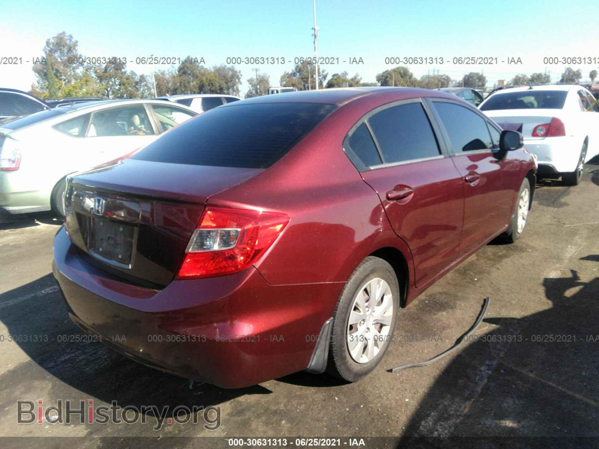 2012 HONDA CIVIC SDN - VIN: 19XFB2F56CE319210 - Фото 4